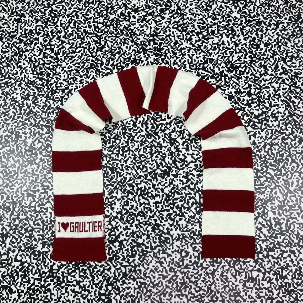Jean Paul Gaultier Vintage Y2K Jean Paul Gaultier Striped Luxury Retro Scarf Size ONE SIZE - 3 Thumbnail