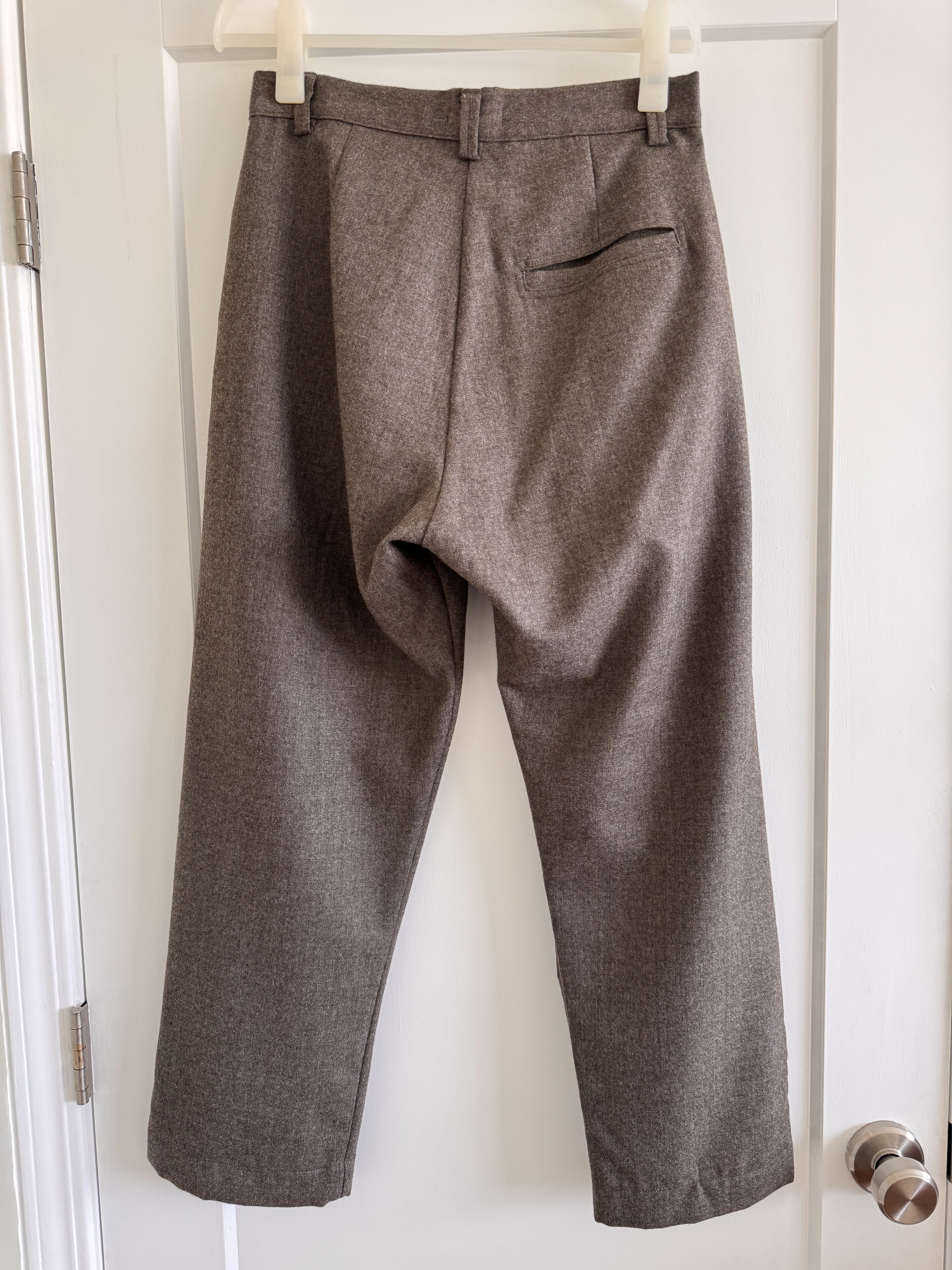 Evan Kinori Evan Kinori Single Pleat Pant Size 30 Wool Size US 30 / EU 46 - 4 Thumbnail