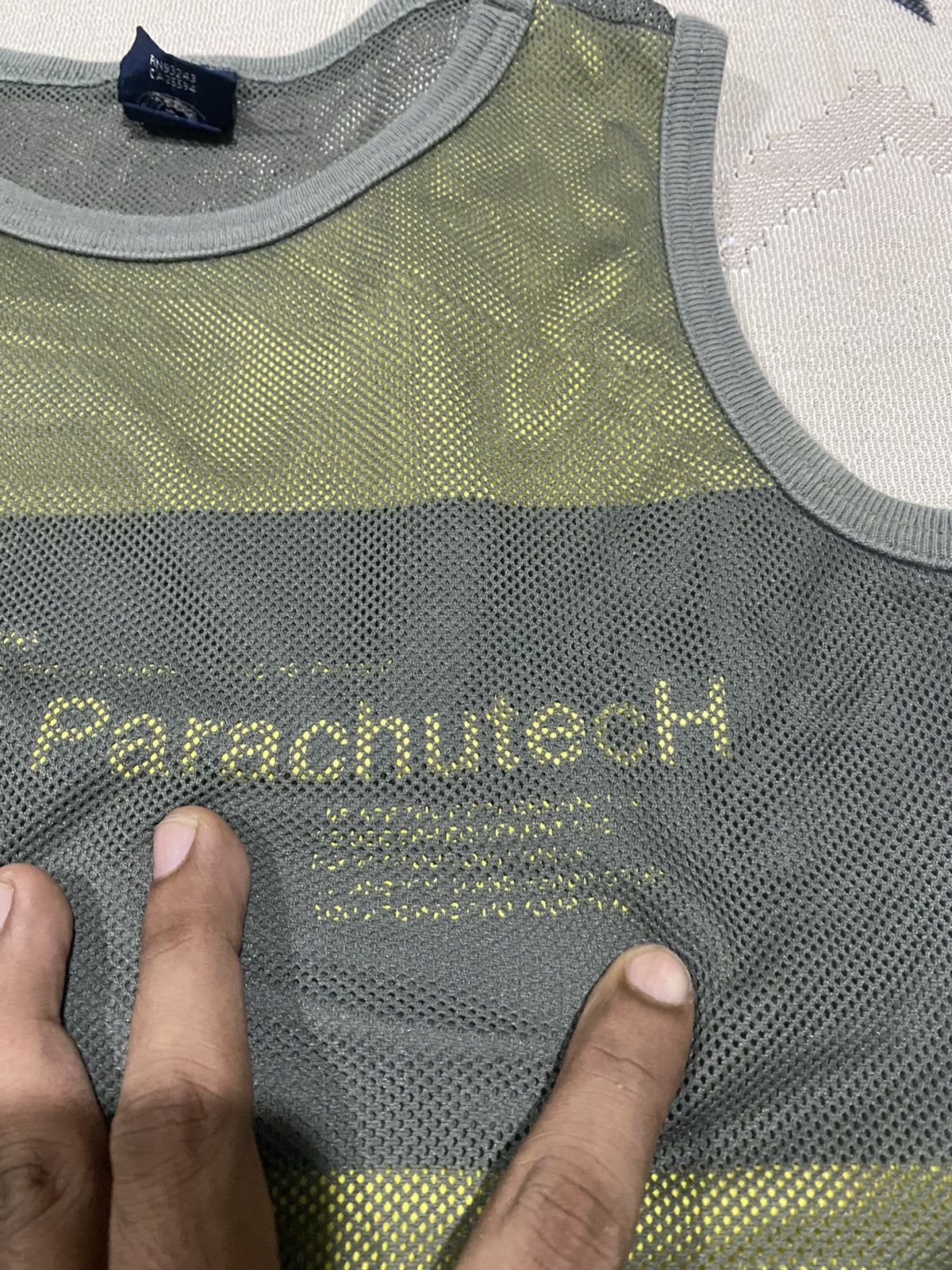 Diesel 2000s DIESEL PARACHUTECH MESH TANK TOP RARE Size S / US 4 / IT 40 - 4 Thumbnail