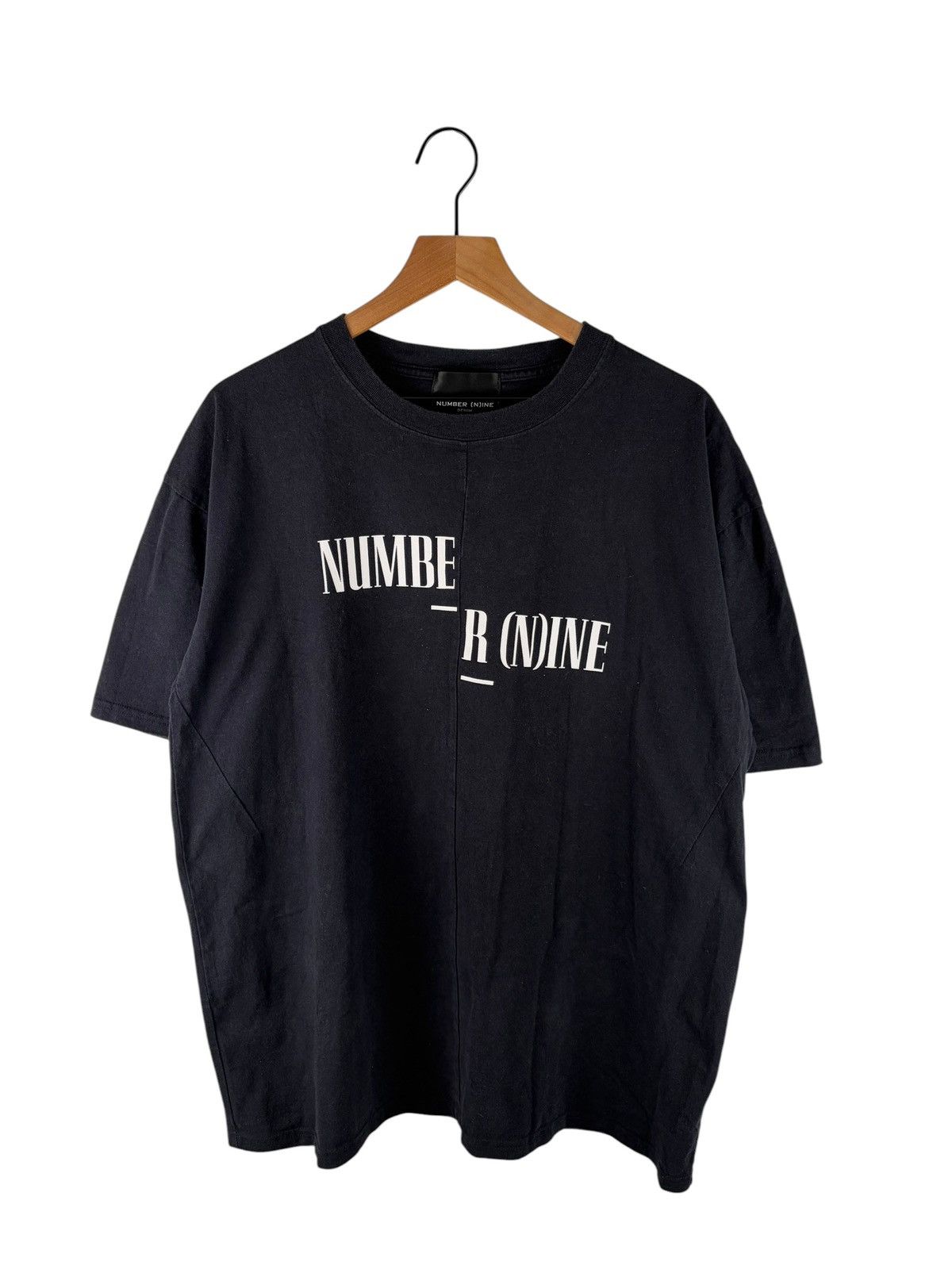 Number (N)ine Number Nine Fuck The Clock Print T-Shirt | Grailed
