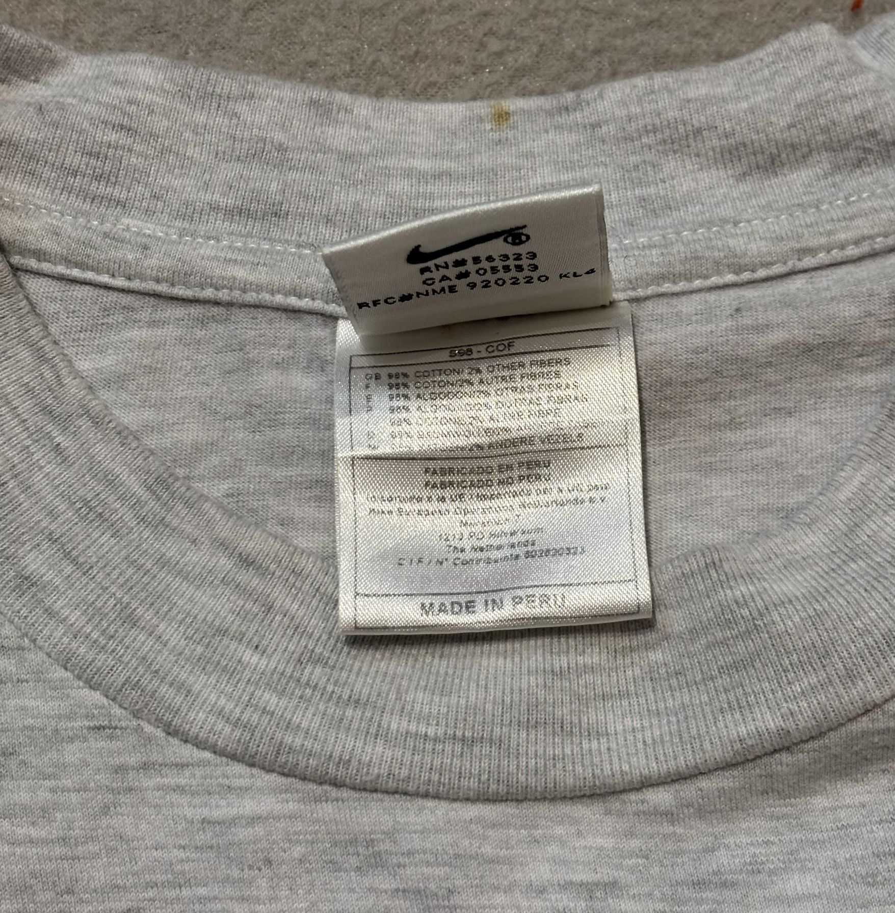 Nike Nike Vintage 90s Dam Tot Dam Loop T-shirt 98' Size. L Size US XL / EU 56 / 4 - 18 Thumbnail