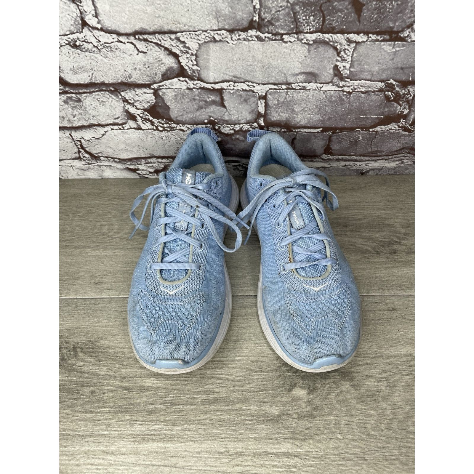 Hoka Hoka One One Hupana Flow Blue Fabric Running Shoes Sneakers Size US 8 / IT 38 - 11 Thumbnail