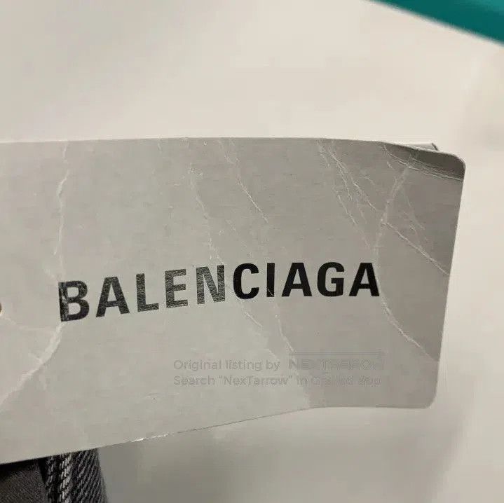 Balenciaga Balenciaga Vintage Logo Print Denim Jacket. Size US L / EU 52-54 / 3 - 6 Thumbnail