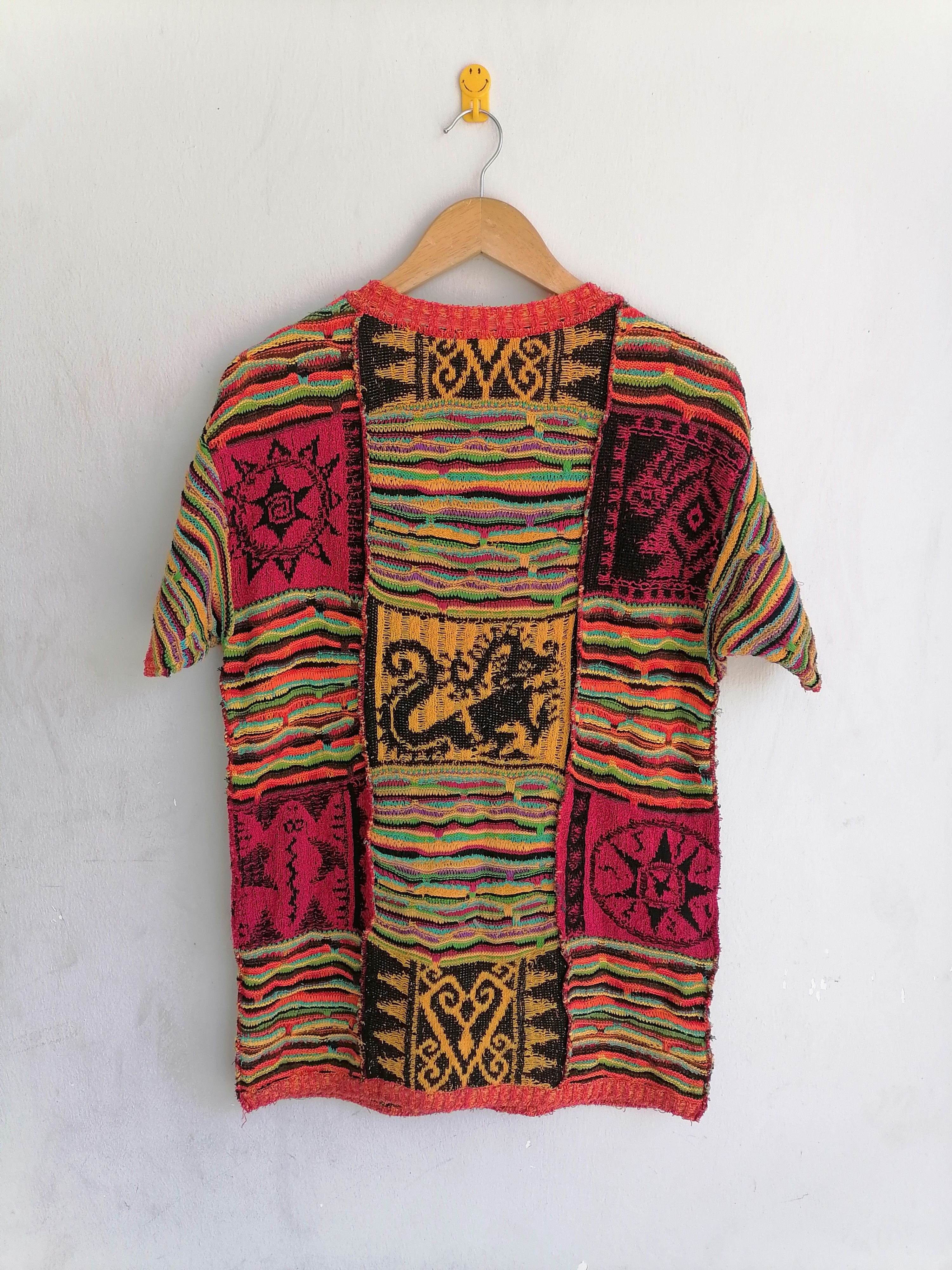 Designer × Japanese Brand × Yoshiyuki Konishi Vintage Ficce Yoshiyuki Konishi Knitwear Shirt Size US M / EU 48-50 / 2 - 6 Thumbnail
