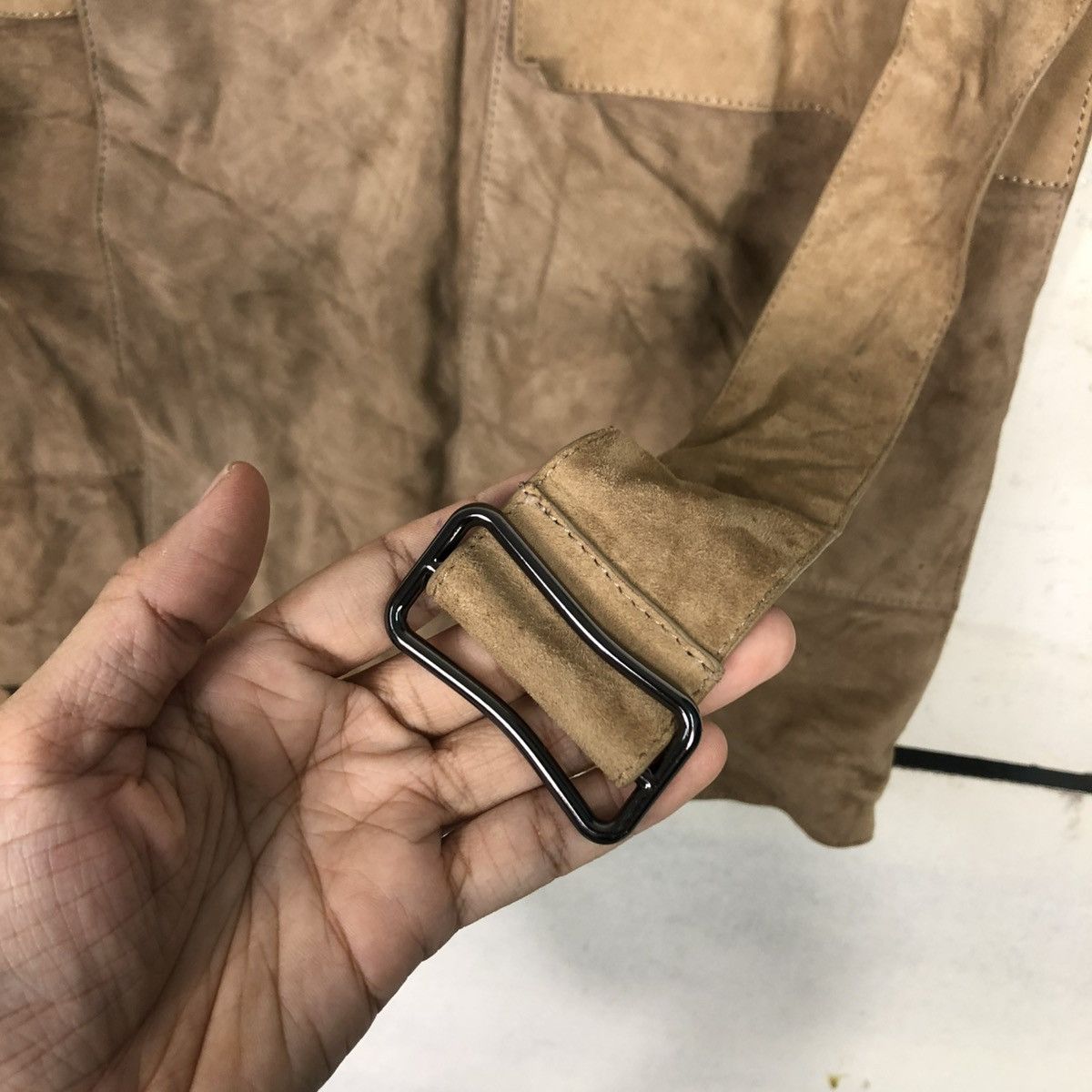 Massimo Dutti 🔥VINTAGE GENUINE LEATHER JACKET MASSIMO DUTTI Size US XS / EU 42 / 0 - 18 Thumbnail