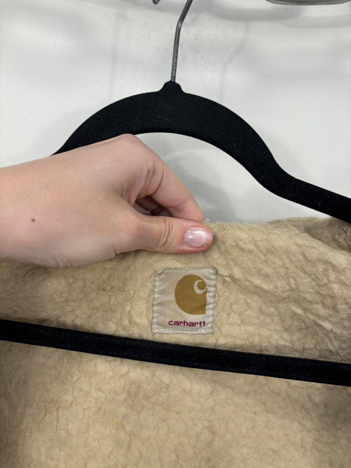 Carhartt Vintage 70s Carhartt Skeleton Bones Custom Sherpa Vest Size US M / EU 48-50 / 2 - 9 Thumbnail