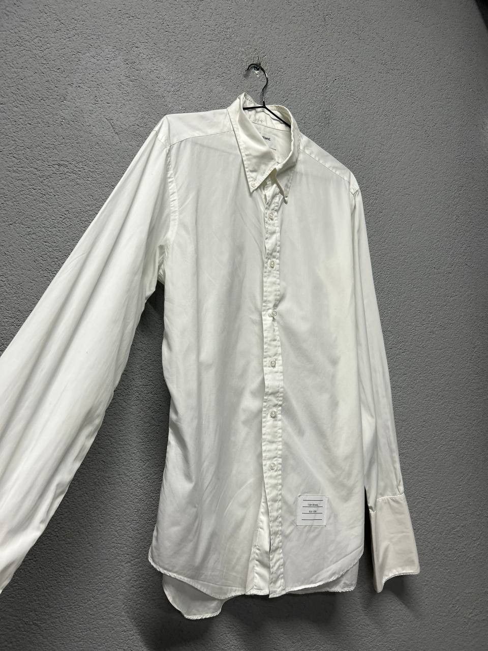 Thom Browne Thom Browne mens white shirt 4 / XL made in USA Size US XL / EU 56 / 4 - 3 Thumbnail