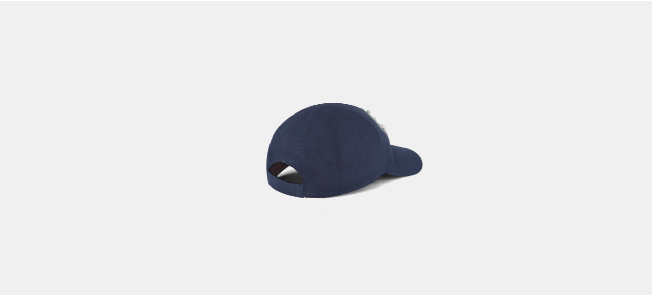 DENIM TEARS × Dior o1w1db10624 Size: OS / Baseball Cap in Navy Blue & White Size ONE SIZE - 4 Thumbnail