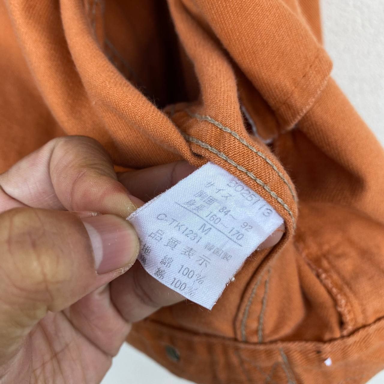 Vintage VINTAGE 90S UNIONBAY CROPPED BIKER DENIM TOGGLE FRONT UNISEX Size US M / EU 48-50 / 2 - 8 Thumbnail