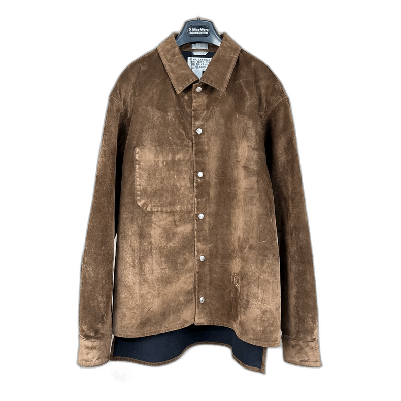 Dior Dior Travis Scott Embroidered Brown Suede Jacket-2506 Size US L / EU 52-54 / 3 - 1 Thumbnail