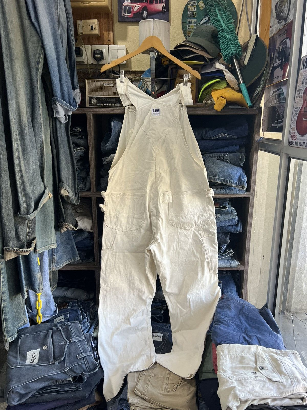 Lee 🔥Lee Union Made Double Knee Overall Size US 40 / EU 56 - 3 Thumbnail