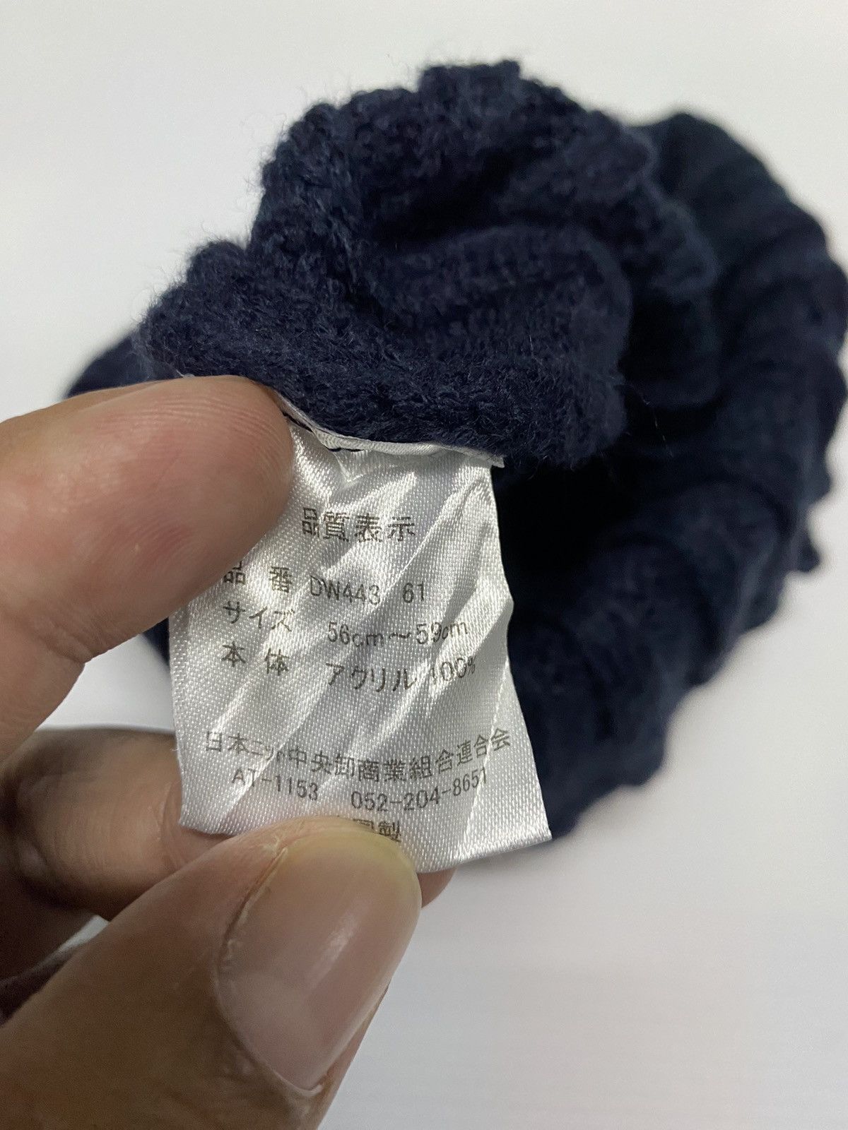 Lee × Vintage Vintage Lee Knitted Beanie Hat Size ONE SIZE - 4 Thumbnail