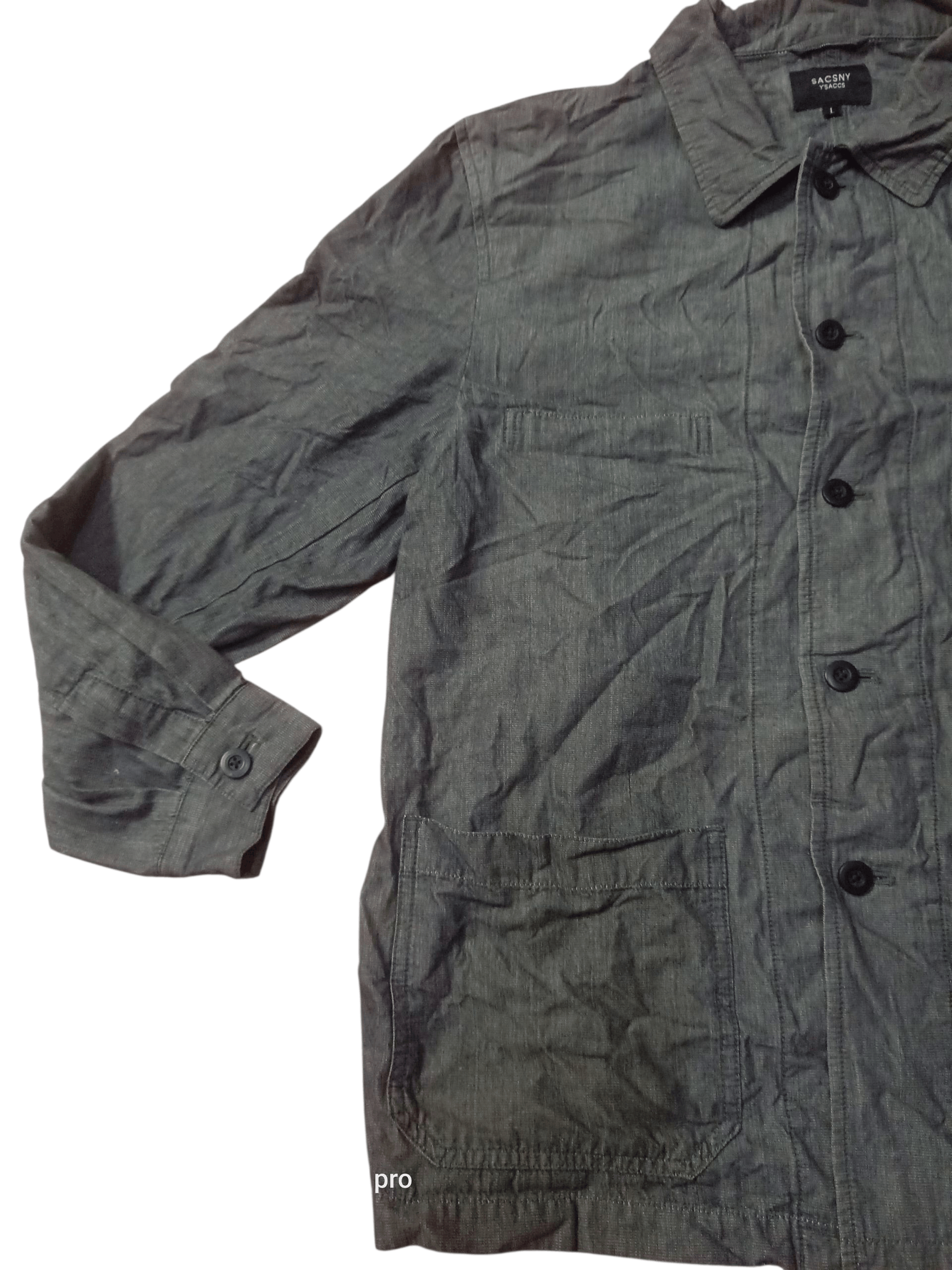 Y's 🌟Vintage Y'SACCS Yohji Yamamoto Chore Jacke🌟t Size US L / EU 52-54 / 3 - 3 Thumbnail