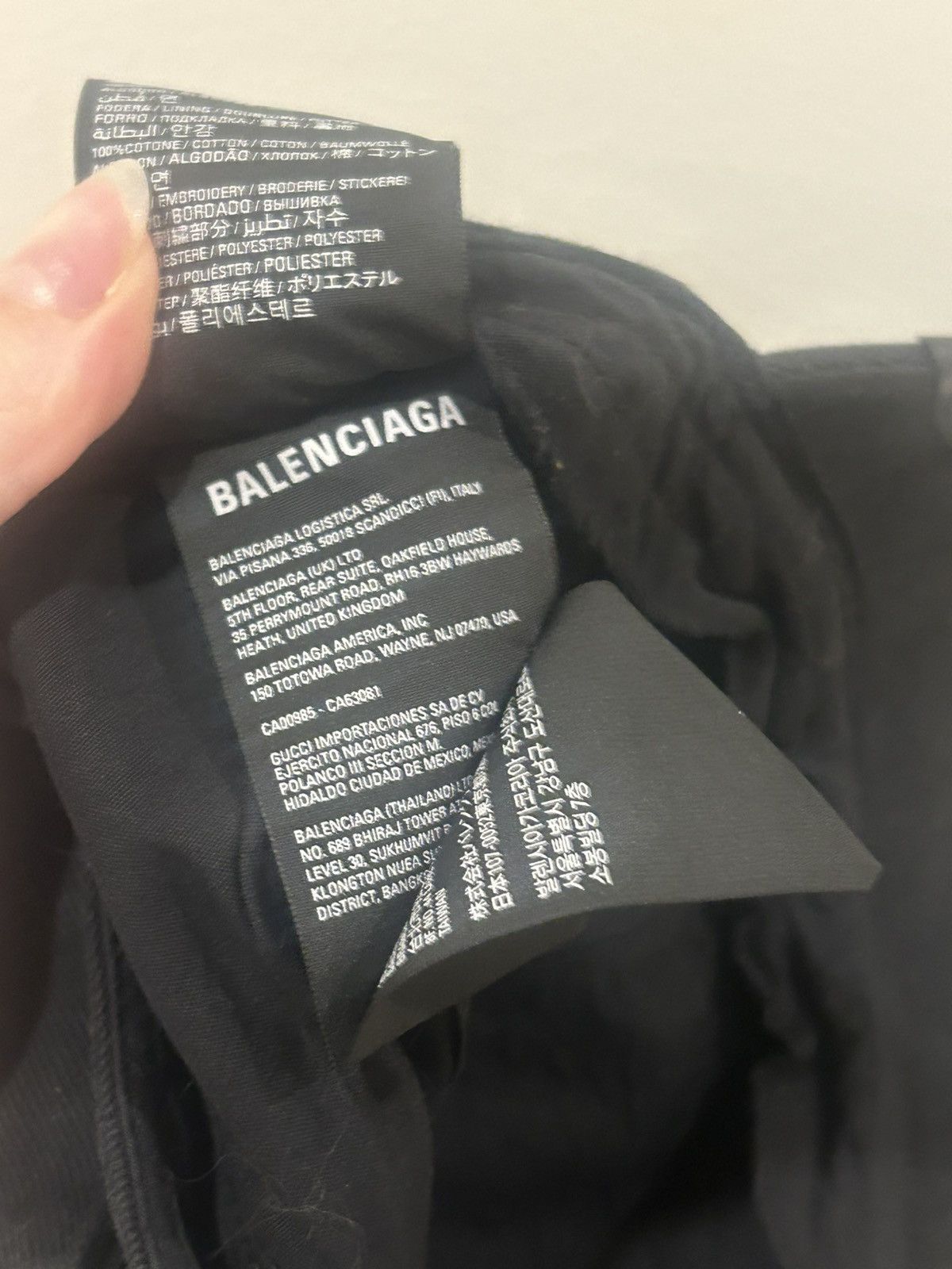 Balenciaga Balenciaga - be different cap Size 28 - 3 Thumbnail