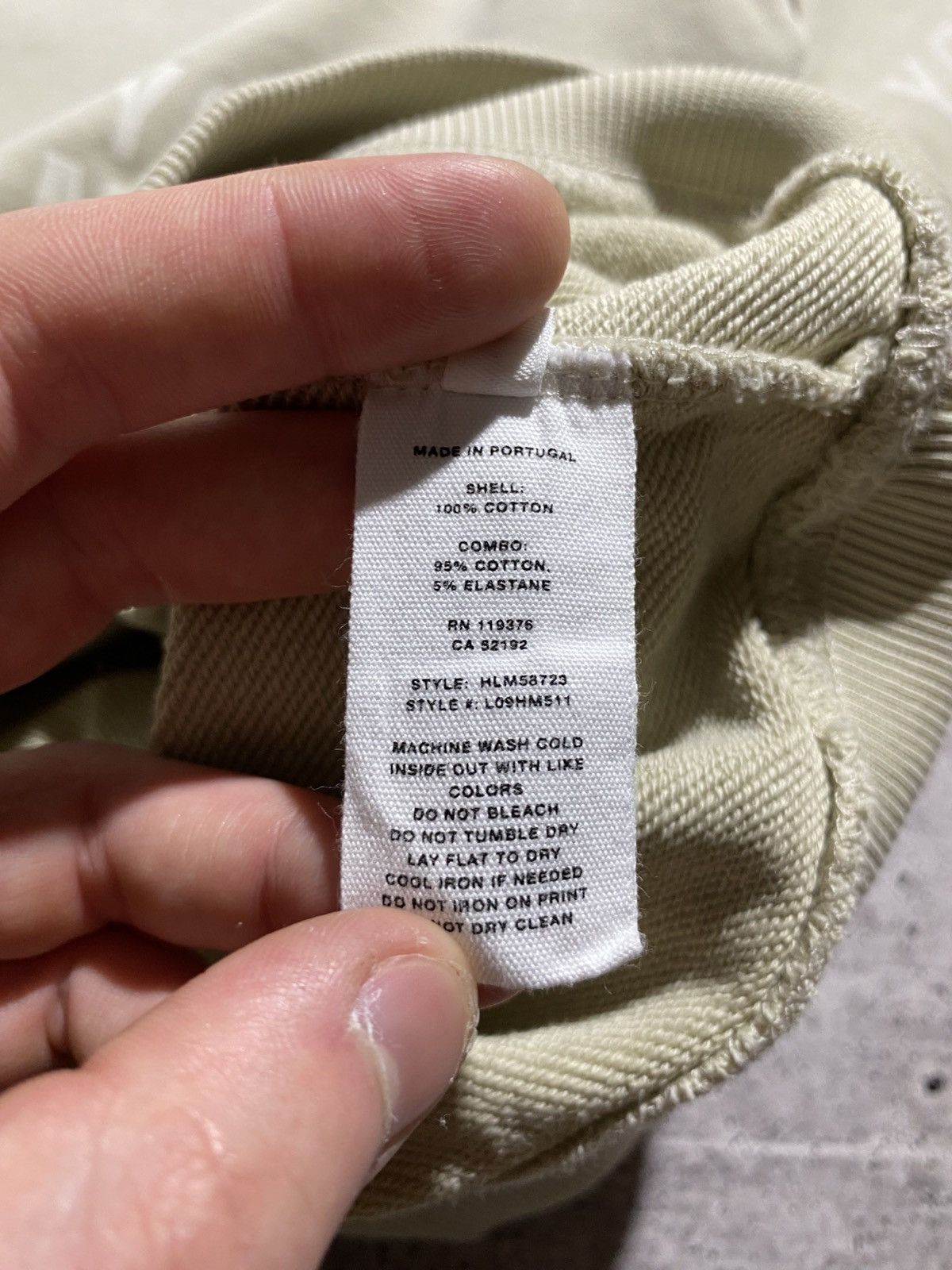 Helmut Lang Helmut Lang monogram sweatshirt Size US M / EU 48-50 / 2 - 16 Thumbnail