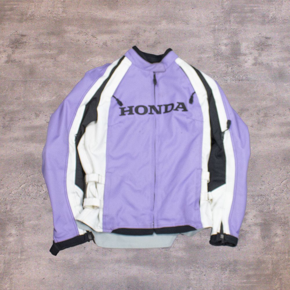 Honda Vintage Honda Racing Purple Moto Jacket Size US XS / EU 42 / 0 - 2 Thumbnail