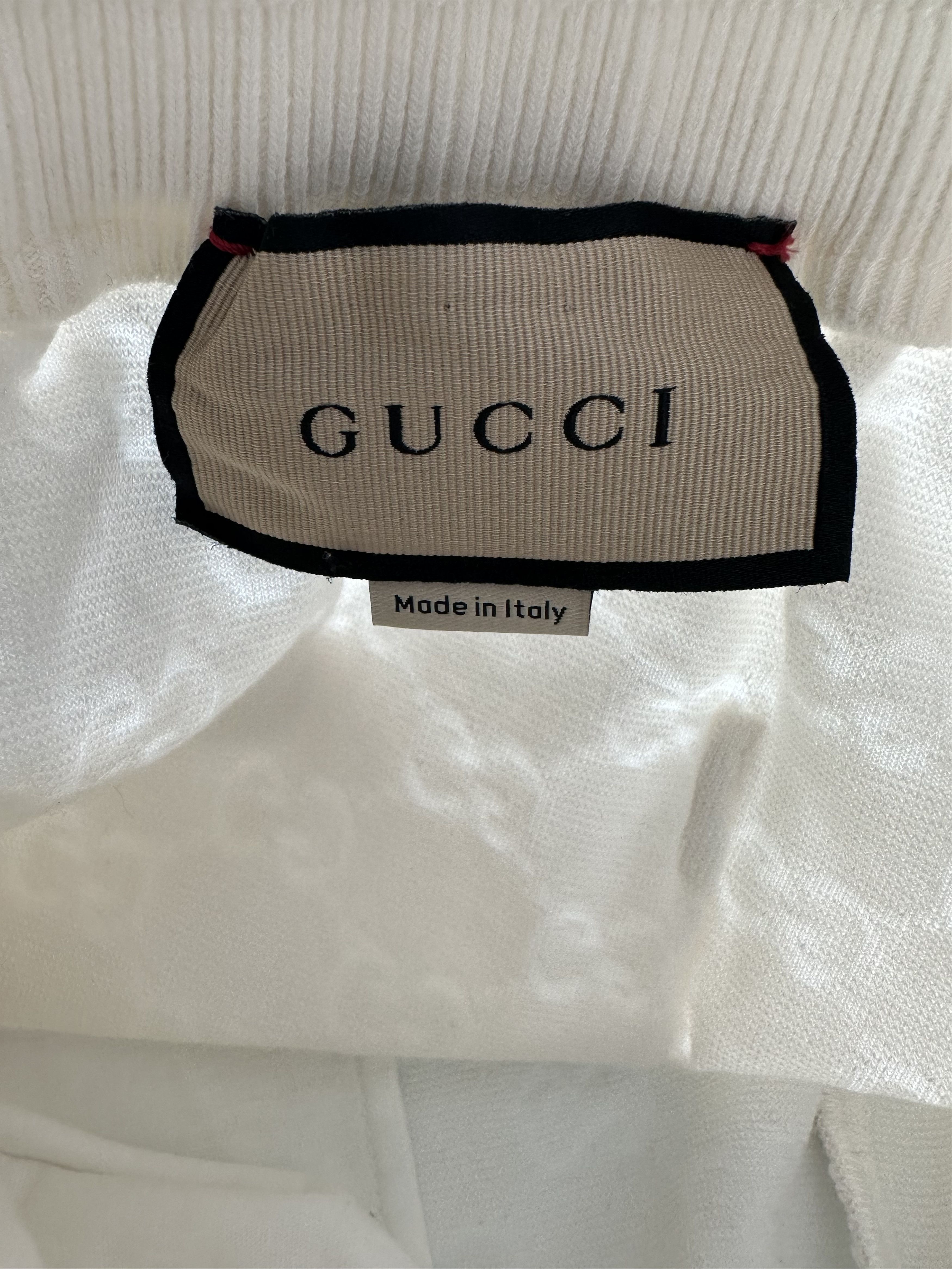Gucci Gucci White GG Monogram Striped Terry Cloth Shorts Size US 34 / EU 50 - 3 Thumbnail