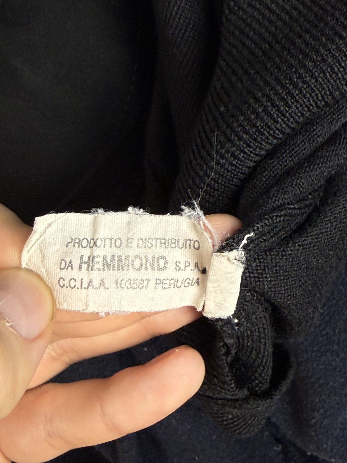 Yves Saint Laurent 🇮🇹Italy Wool YSL Sweater Soft Black Sweatshirt Light Vintage Size US M / EU 48-50 / 2 - 8 Thumbnail