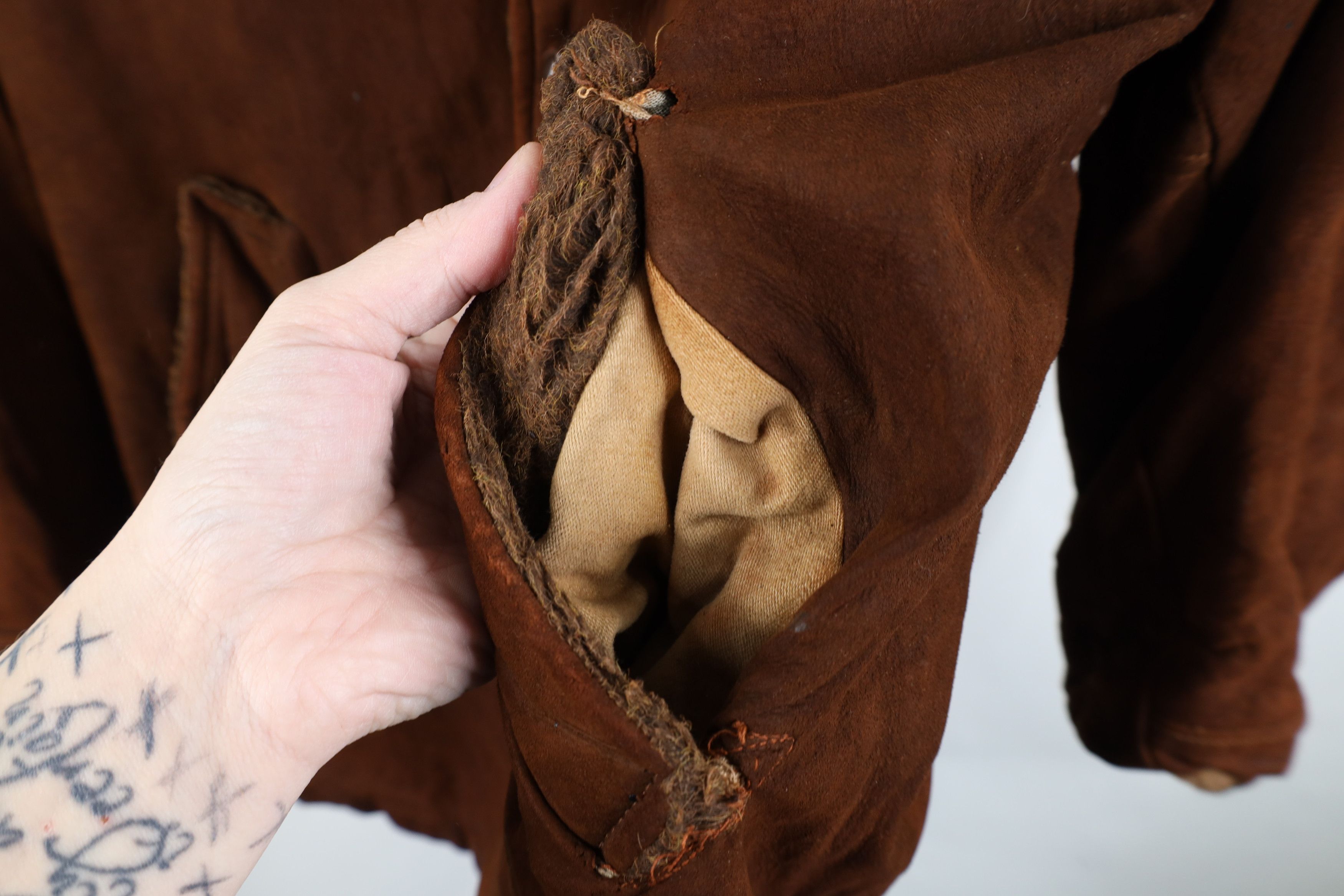 Vintage Vintage 50s McGregor Suede Leather Rancher Jacket Coat USA Size US XL / EU 56 / 4 - 8 Thumbnail