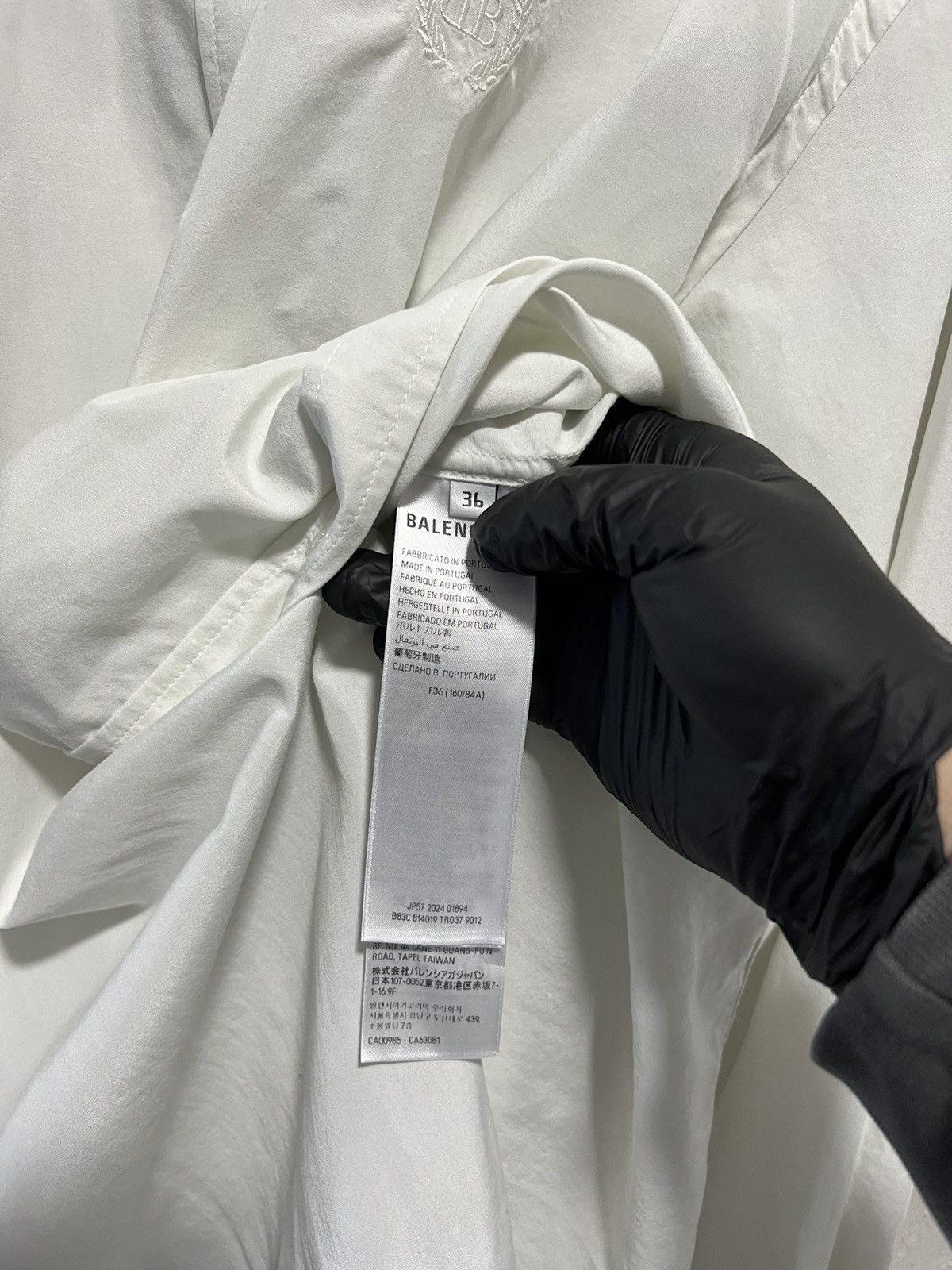 Balenciaga Balenciaga Shirt White Size US L / EU 52-54 / 3 - 11 Thumbnail