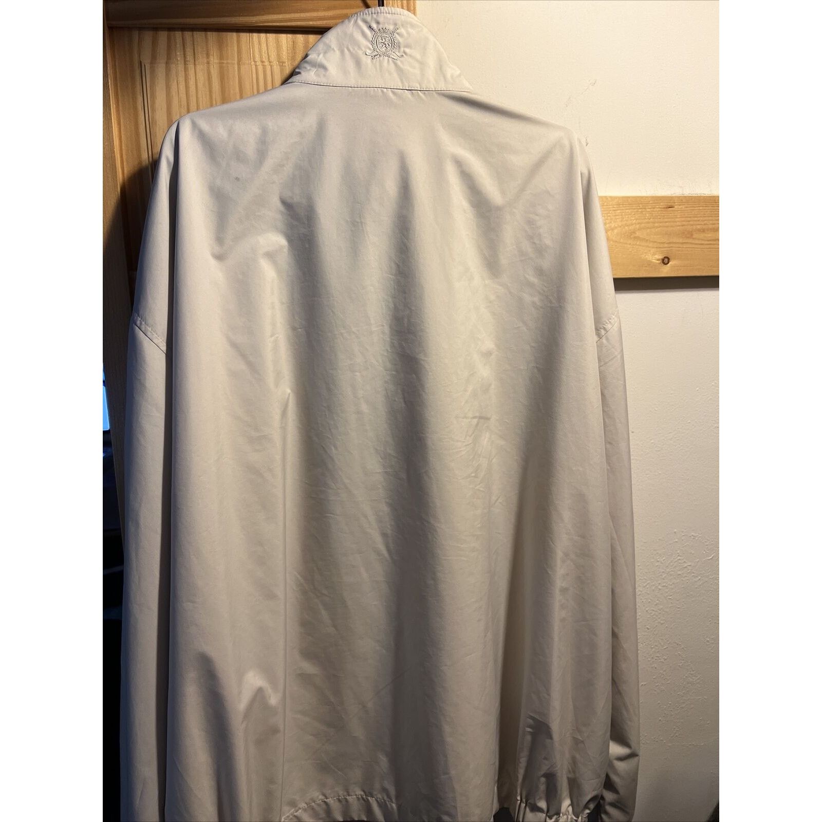 Tommy Hilfiger Tommy Hilfiger Golf Men's XXL Beige Mesh Windbreaker Jacket Size US XXL / EU 58 / 5 - 7 Thumbnail