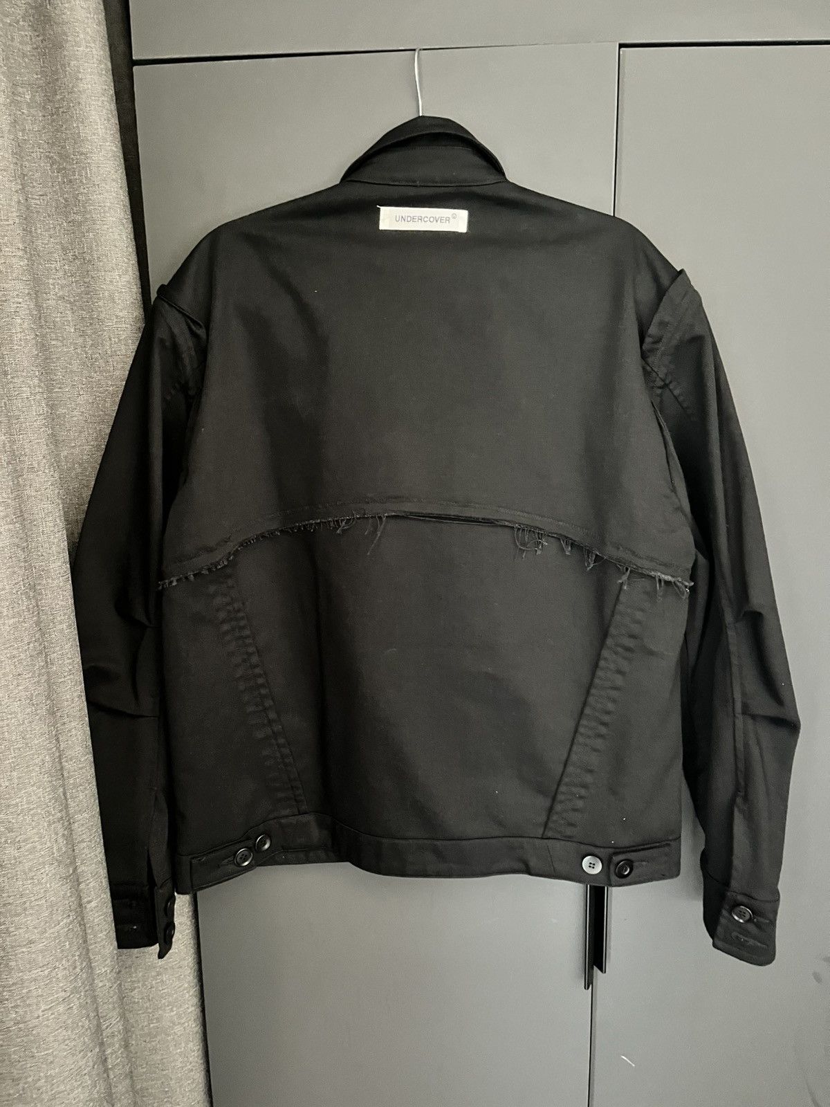 希少 UNDERCOVER LAYERED INSIDE OUT JACKET Undercover Undercover Inside-Out Shirt Jacket | Grailed