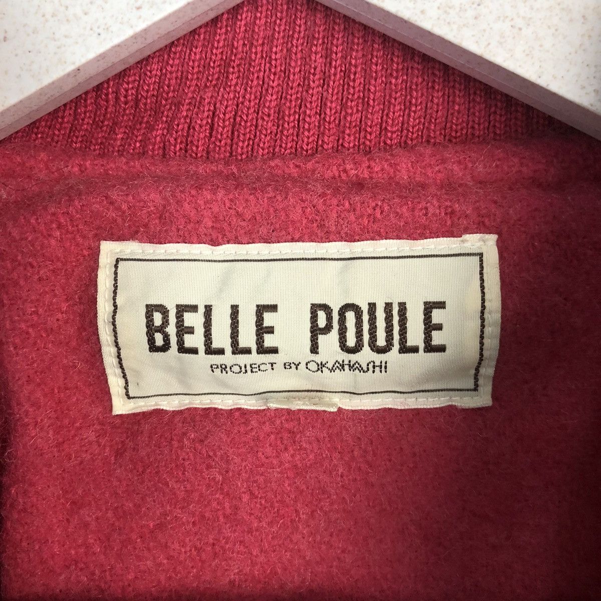 Japanese Brand DLL Belle Poule Pink Bombers Jacket #A1753 Size US M / EU 48-50 / 2 - 10 Thumbnail