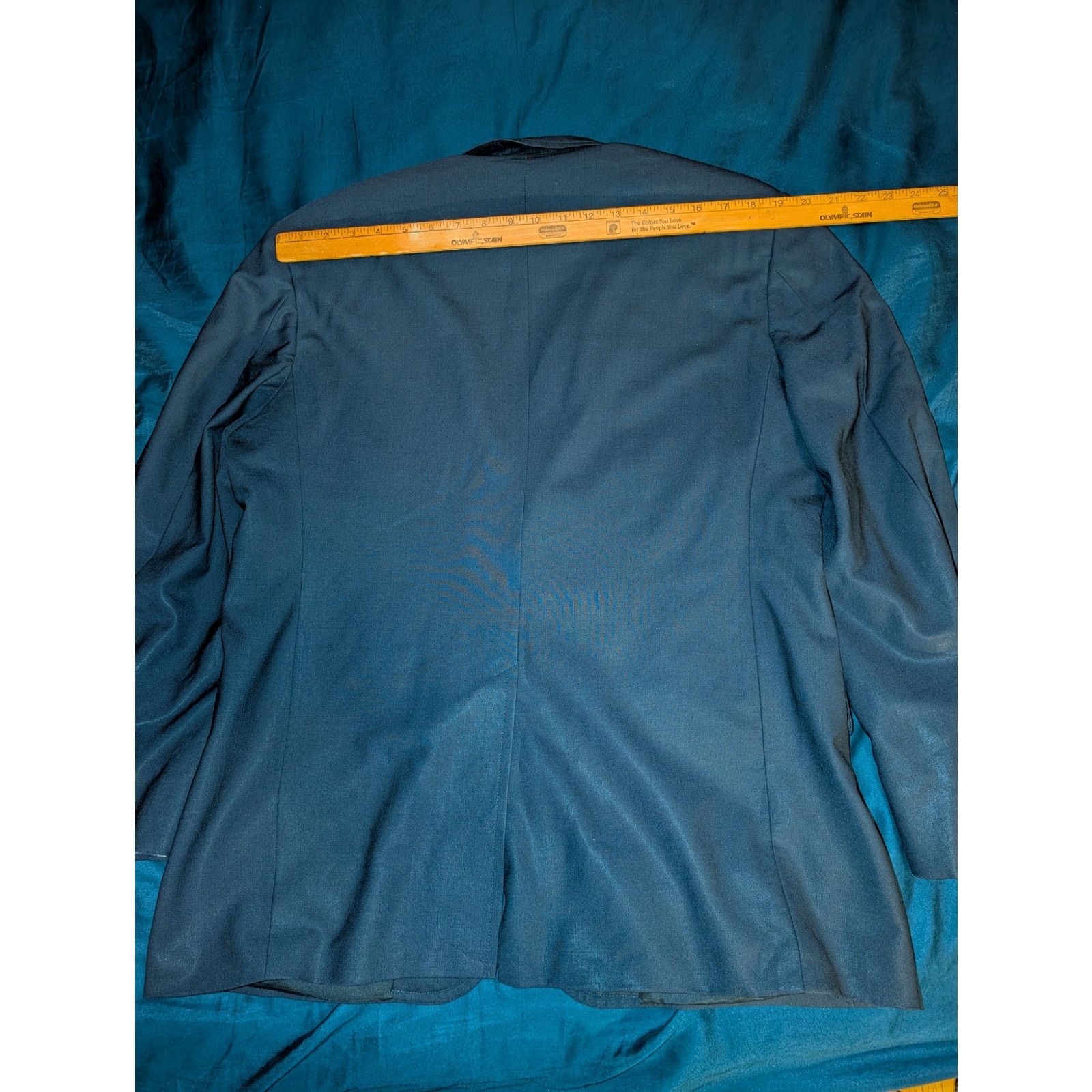 Brooks Brothers Brooks Brothers Brooksease Rayon Blazer Jacket Navy 40S Mens Size 38R - 10 Thumbnail