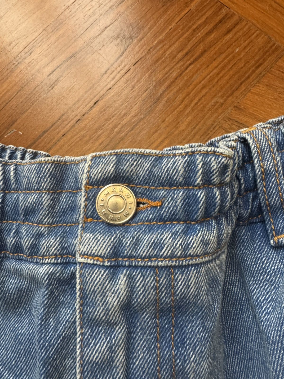 Marni Blue Denim Cargo Pants Size US 29 - 3 Thumbnail