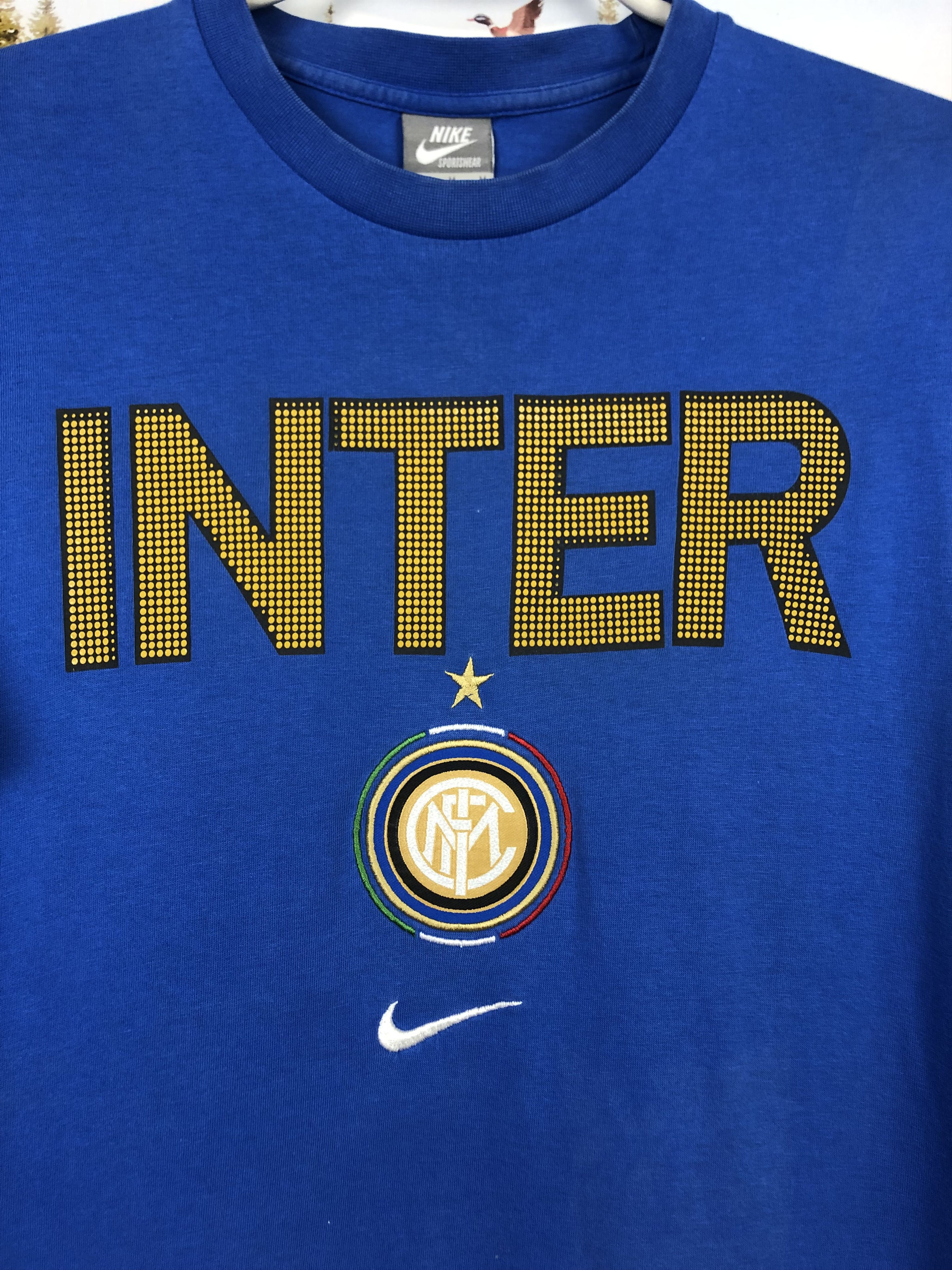 Nike Inter Milan Nike Football Shirt Jersey Maglia Tee Soccer Size US M / EU 48-50 / 2 - 3 Thumbnail