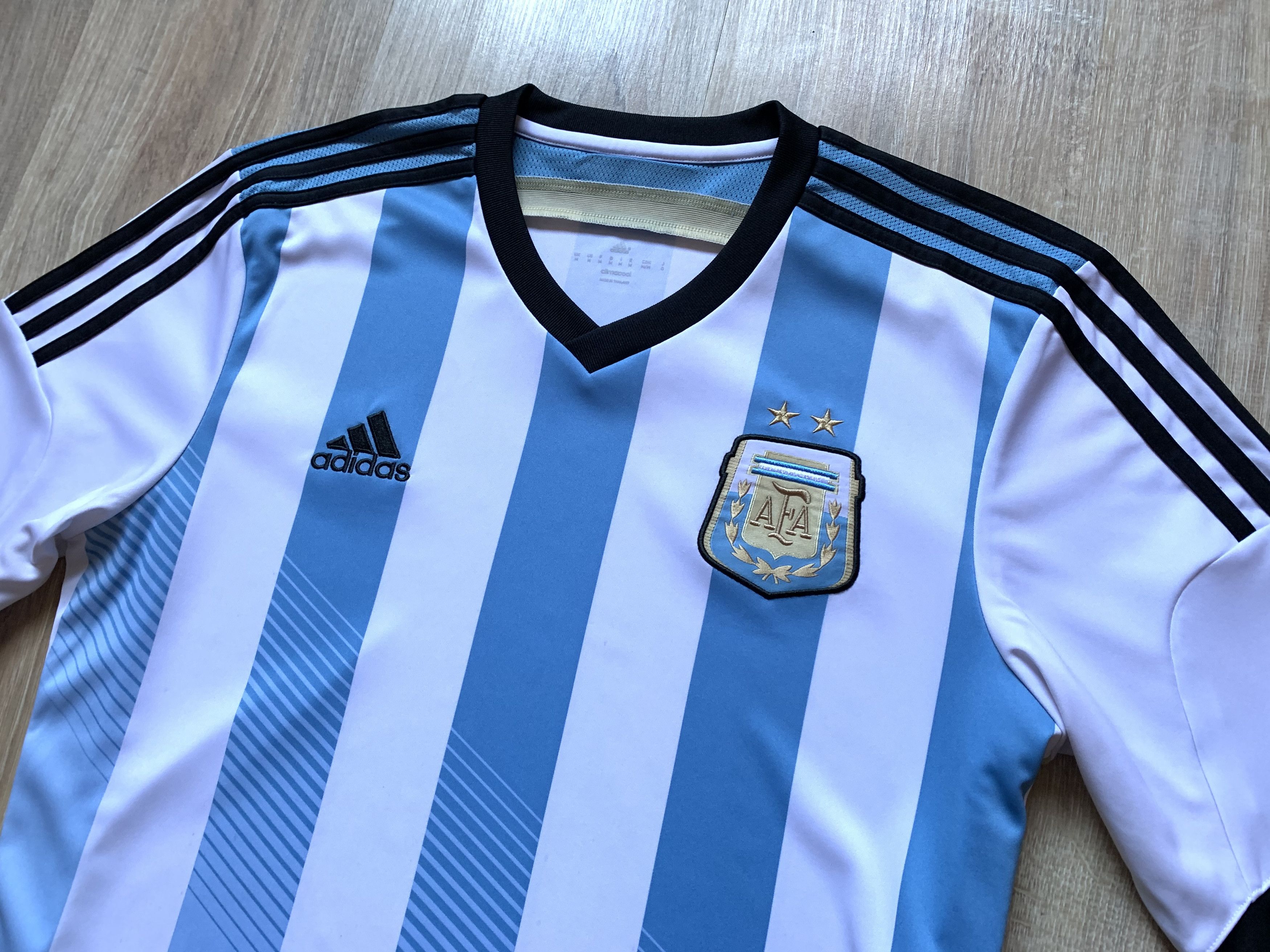 Adidas × Vintage Vintage Adidas Argentina Football Shirt 2013 Size US M / EU 48-50 / 2 - 5 Thumbnail