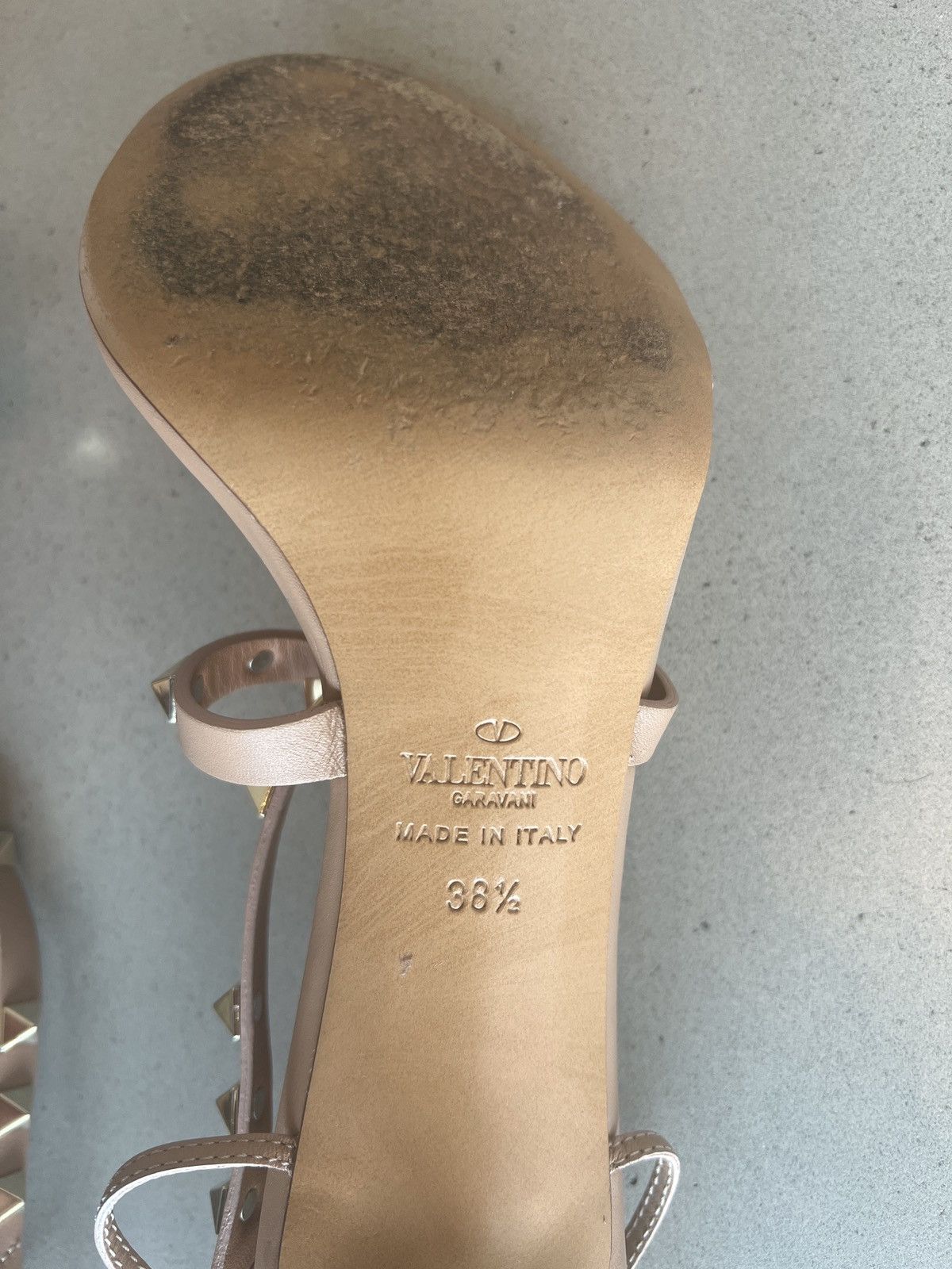 Valentino Lace Up Gladiator Heels Size US 8.5 / IT 38.5 - 10 Thumbnail