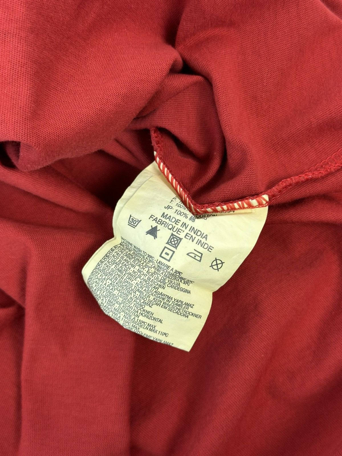 Diesel Y2K Vintage Diesel Printed Red T-shirt Size US M / EU 48-50 / 2 - 7 Thumbnail