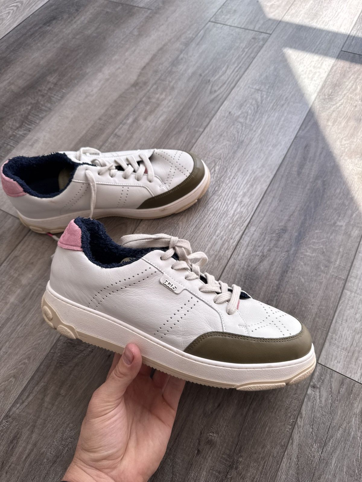 GCDS GCDS Retro Nami low-top sneakers Size US 9.5 / EU 42-43 - 2 Thumbnail