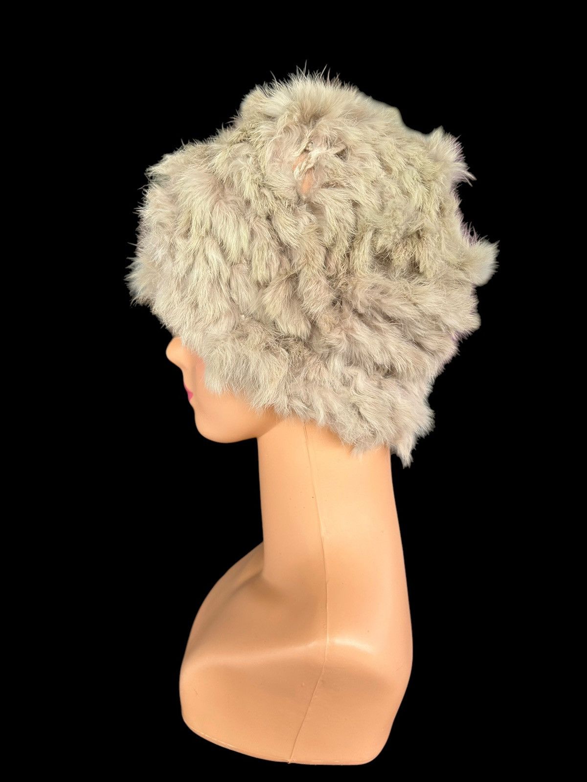 Japanese Brand × Kapital × Vintage Japanese Style Hairy Fur Distressed Beanie Hats Size ONE SIZE - 4 Thumbnail