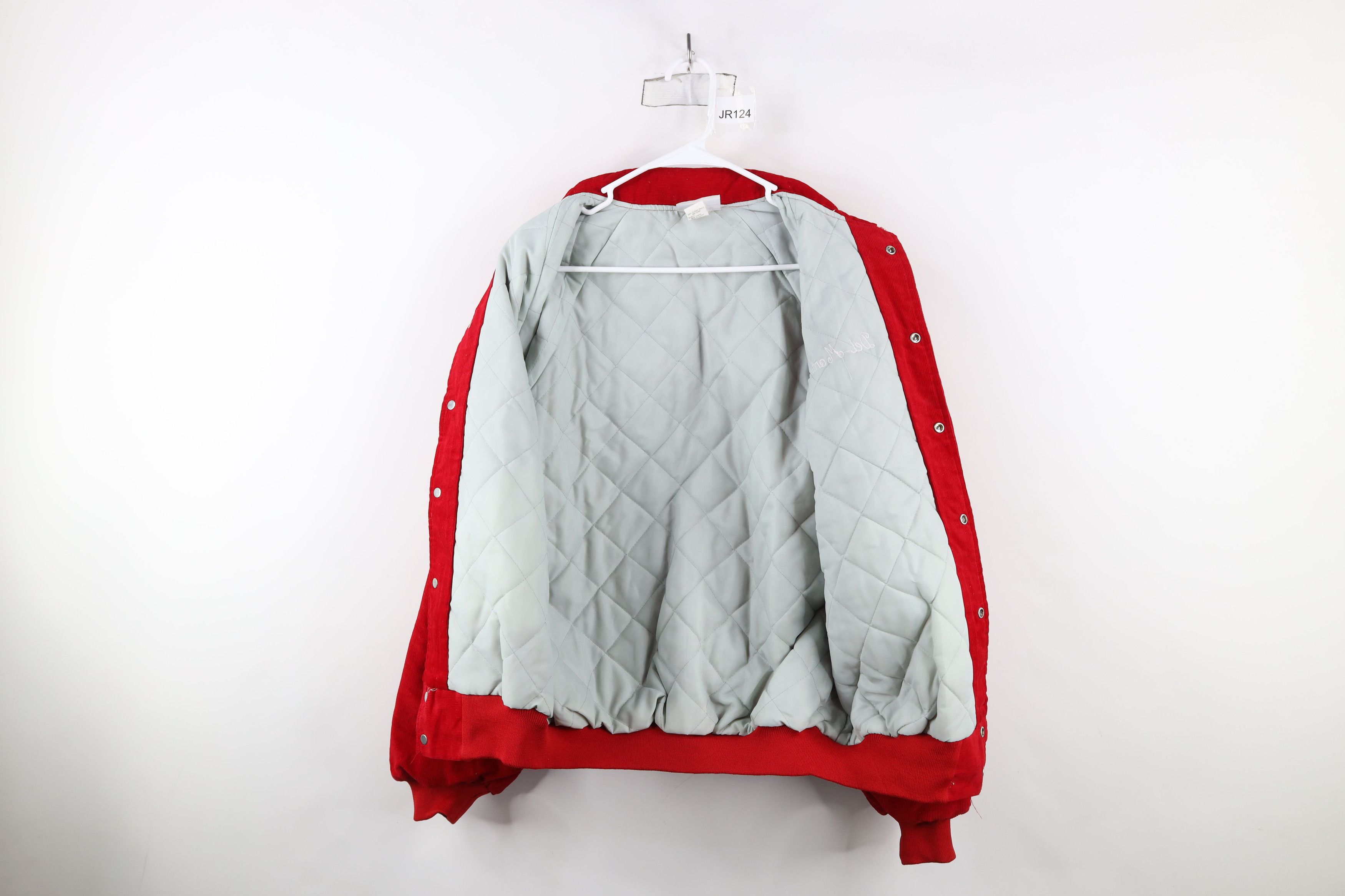 Vintage Vintage 80s 90s Del Monte Foods Corduroy Bomber Jacket USA Size US M / EU 48-50 / 2 - 13 Thumbnail