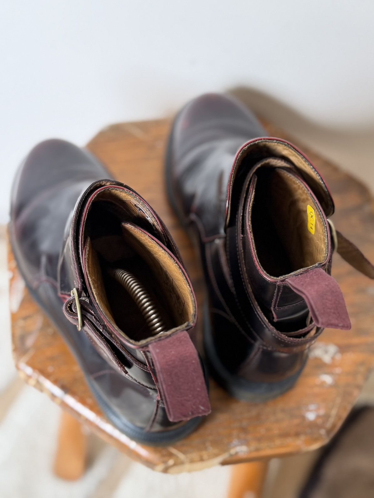 Dr. Martens Vintage D.r Martens Leather Brown Belted Classic Shoes Size US 7 / IT 37 - 8 Thumbnail