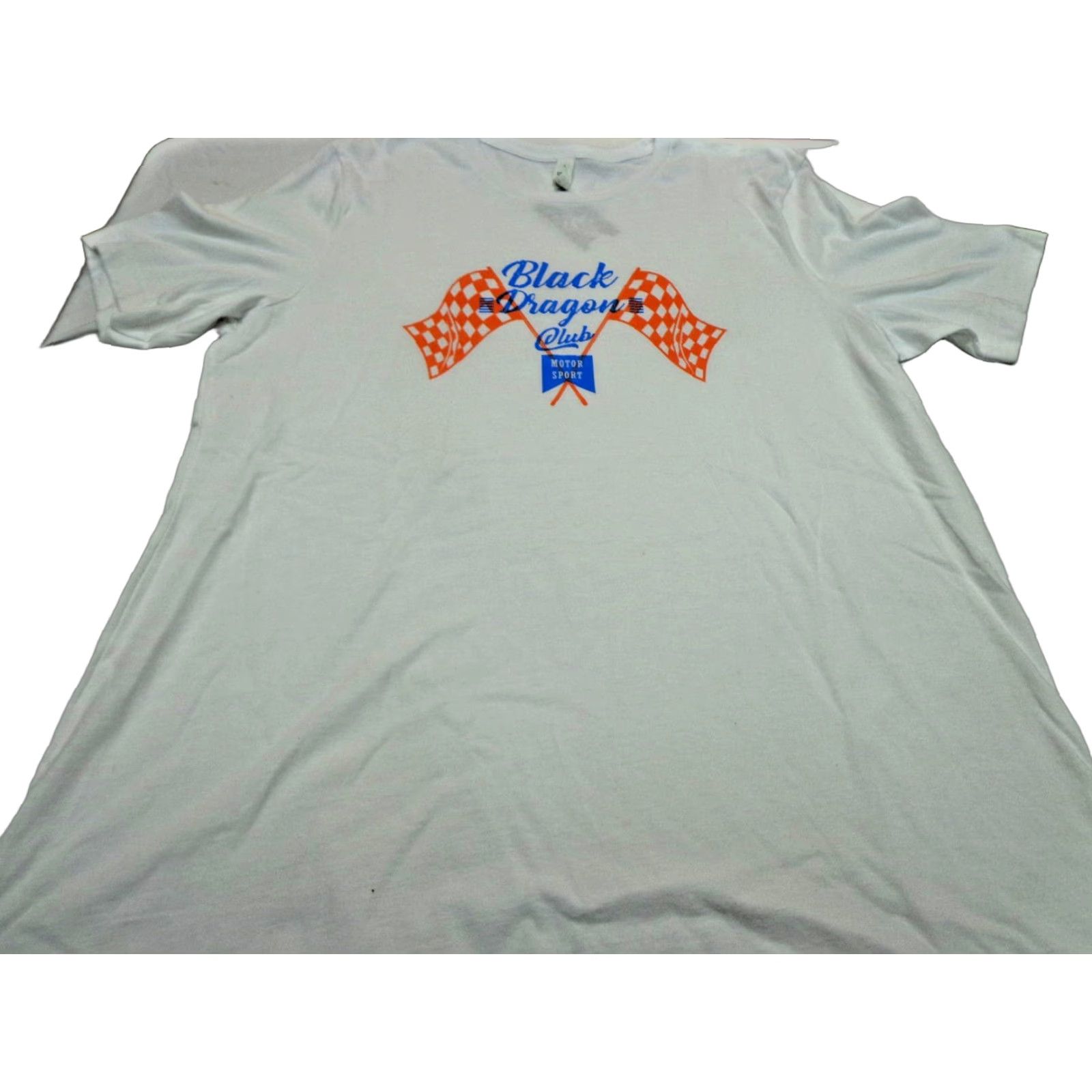 Vintage BLACK DRAGON CLUB T-Shirt White XL Men Motorcycle Short Sleeve NEW Without Tags Size US XL / EU 56 / 4 - 1 Thumbnail