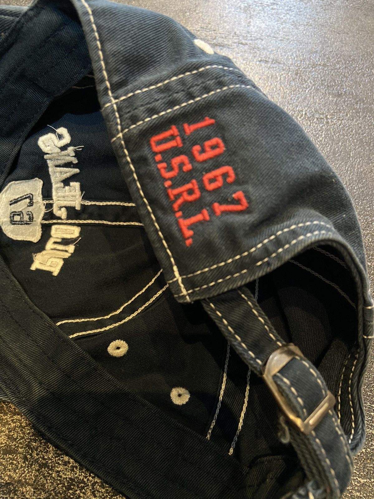 Vintage Polo Jeans Ralph Lauren 1967 Hat Size ONE SIZE - 3 Thumbnail