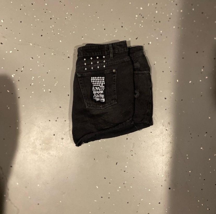 Ksubi KSUBI Rollin Out Short TRASHED BLACK Size 32" / US 10 / IT 46 - 2 Thumbnail
