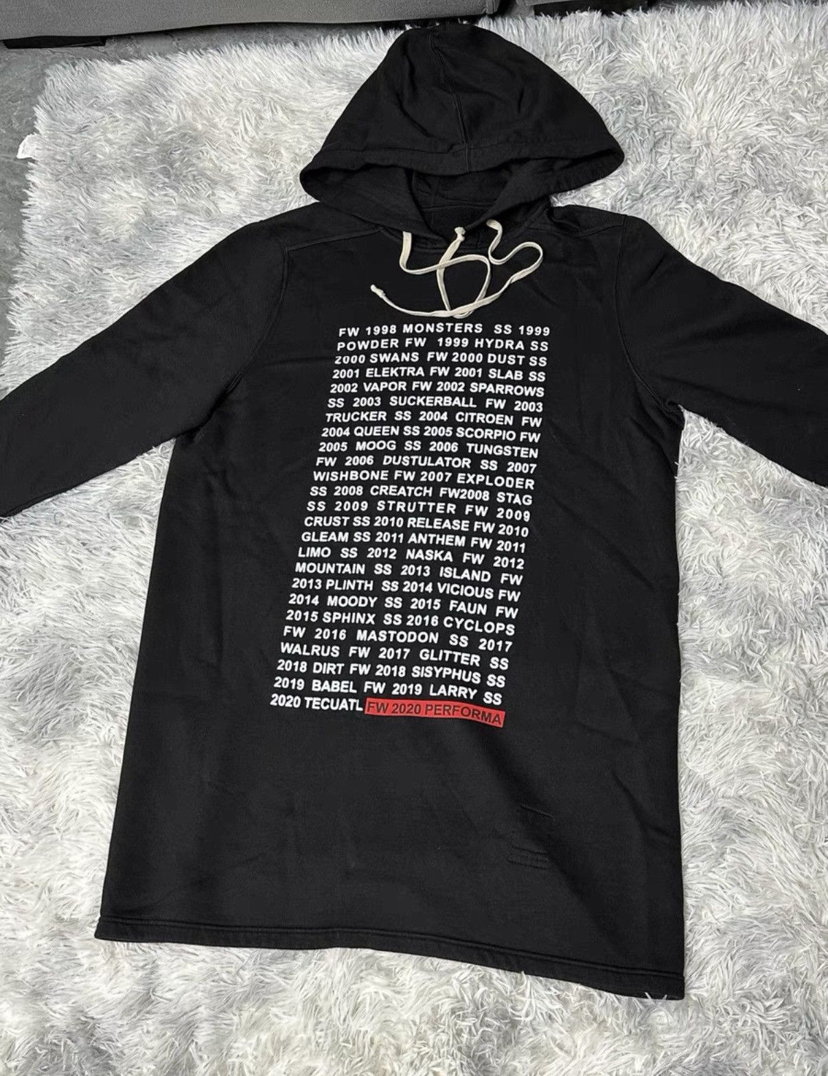 Rick Owens 【Rick Owens】20FW Bullet Screen Sweatshirt Size US M / EU 48-50 / 2 - 1 Thumbnail