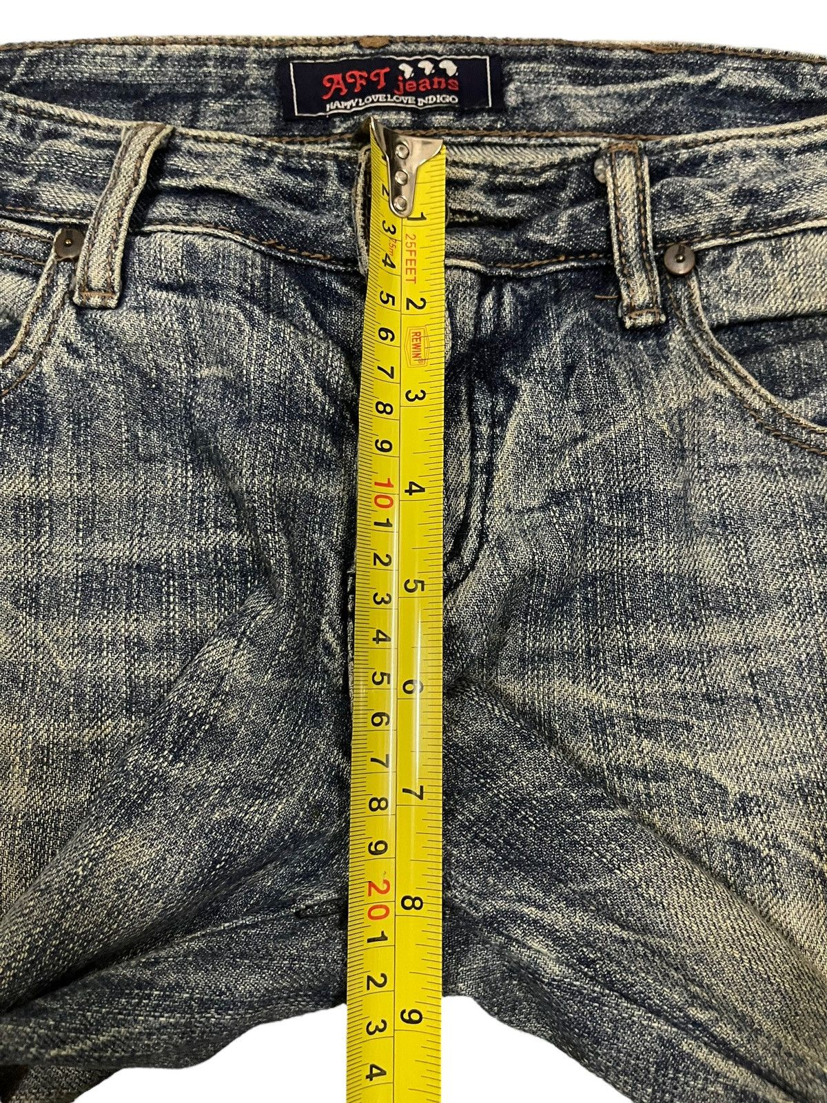 14th Addiction Vintage Japanese Brand Mud Wash Style Loose Jeans Size US 30 / EU 46 - 13 Thumbnail