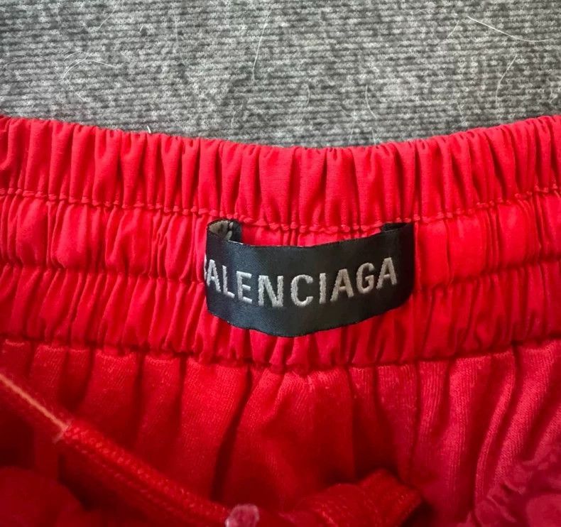 Balenciaga Balenciaga FIFA Soccer League Red Nylon Sports Pants Size US 30 / EU 46 - 3 Thumbnail