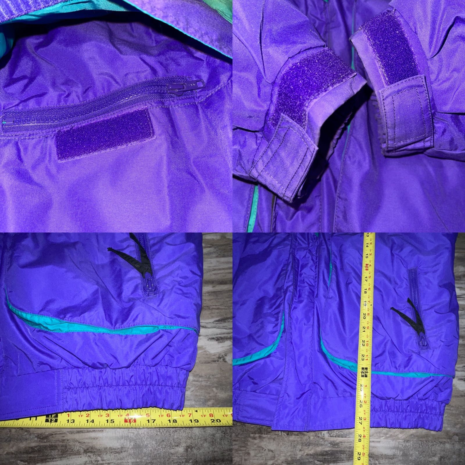 Vintage VINTAGE Columbia Powder Keg 3-in-1 Jacket Hooded Reversible L Men's L Purple Green Ski Snow Coat Size US L / EU 52-54 / 3 - 8 Thumbnail