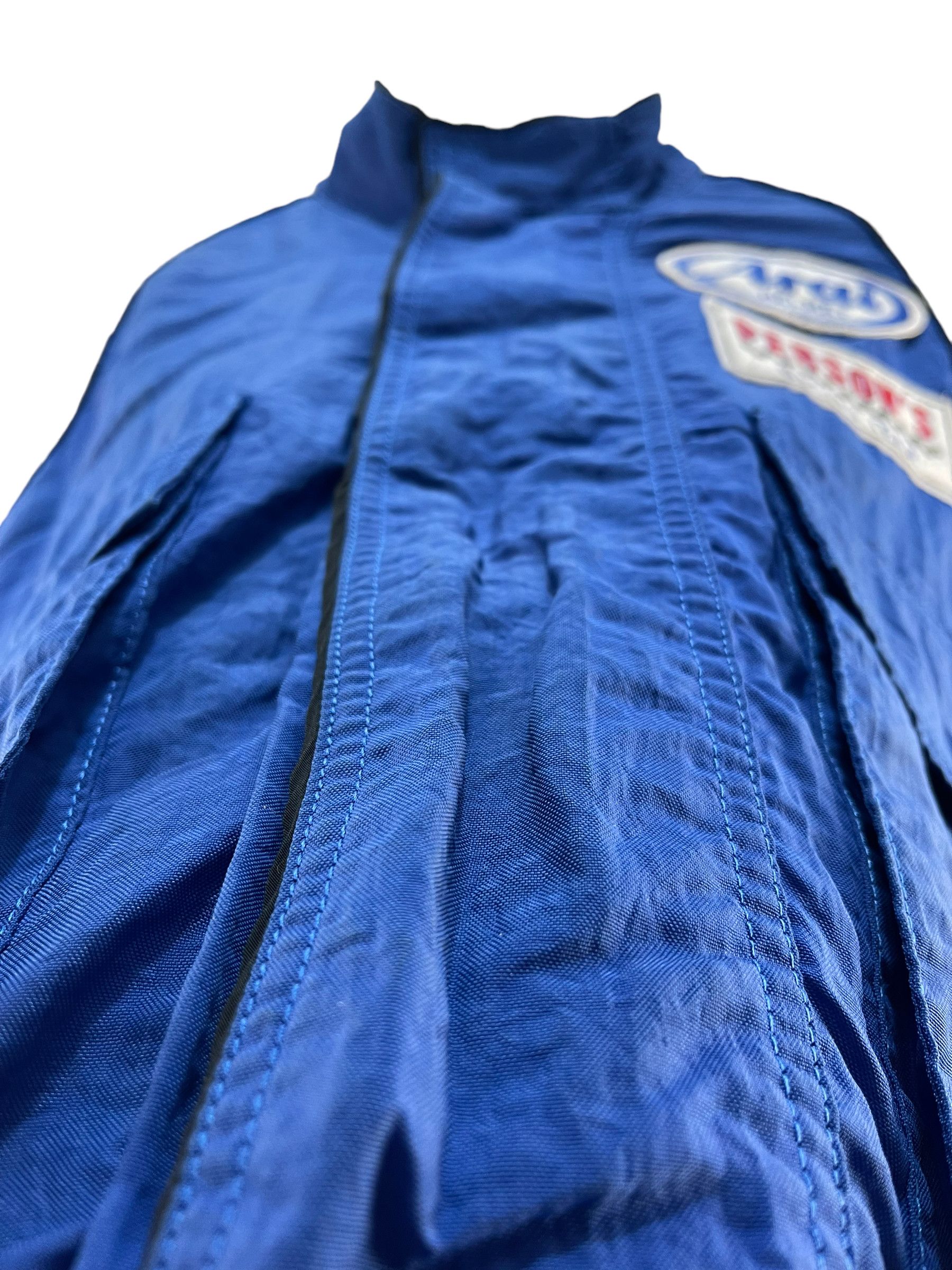Japanese Brand Vintage Japan Persons Racing Team Bomber Jacket Size US L / EU 52-54 / 3 - 8 Thumbnail