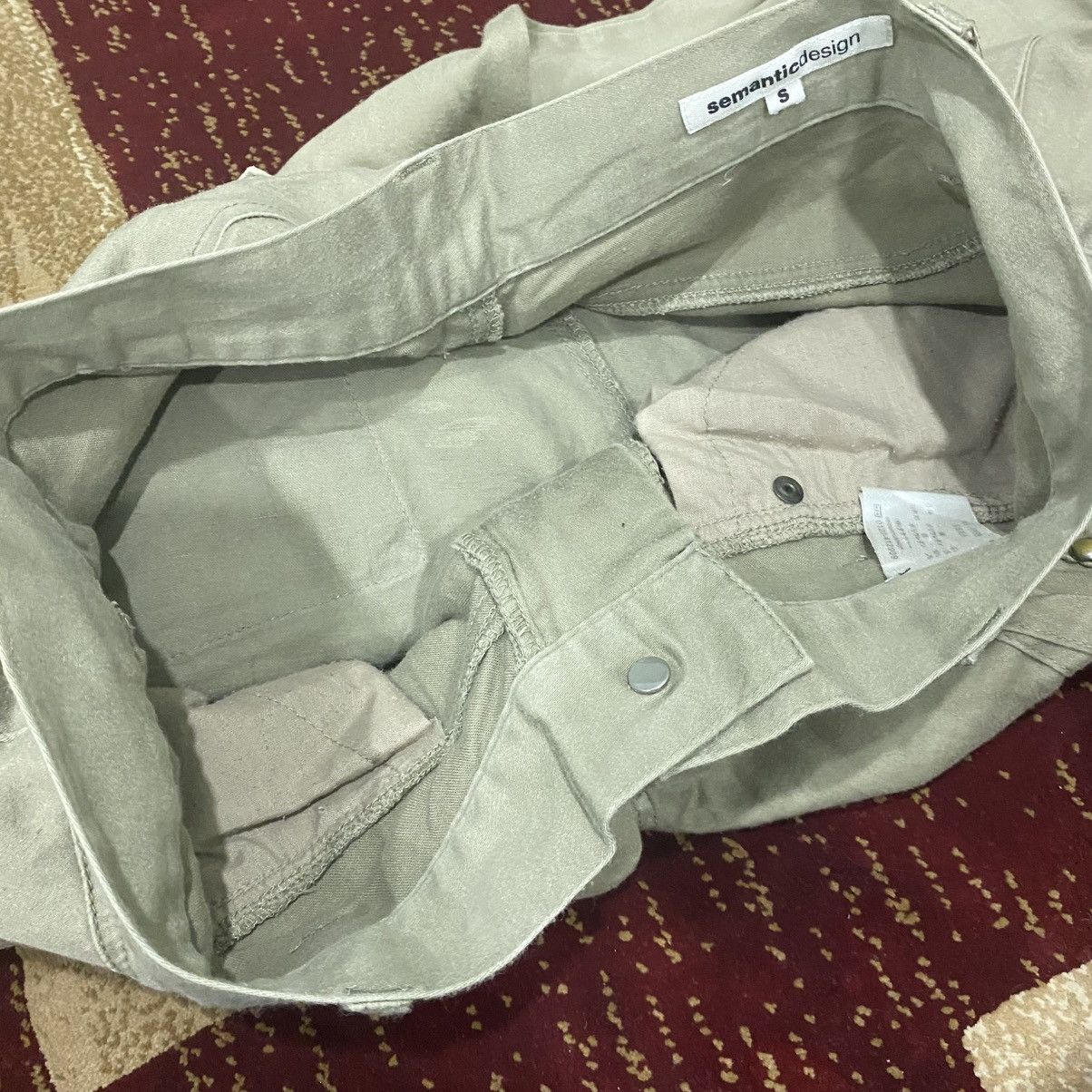 semanticdesign Archive Japanese Brand Multi-Pocket Tactical Cargo Pants Y2K Size US 30 / EU 46 - 17 Thumbnail