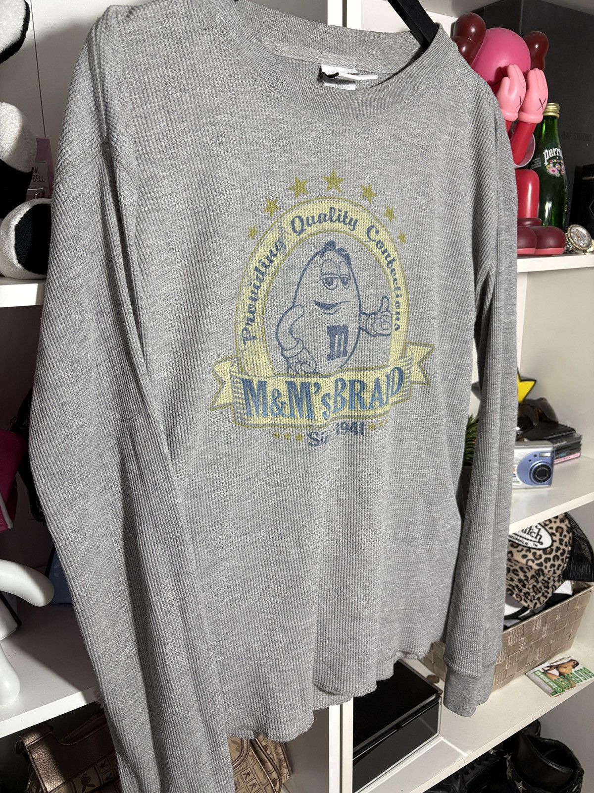 Vintage Vintage 2000s M&M’s Longsleeve y2k Size US L / EU 52-54 / 3 - 3 Thumbnail
