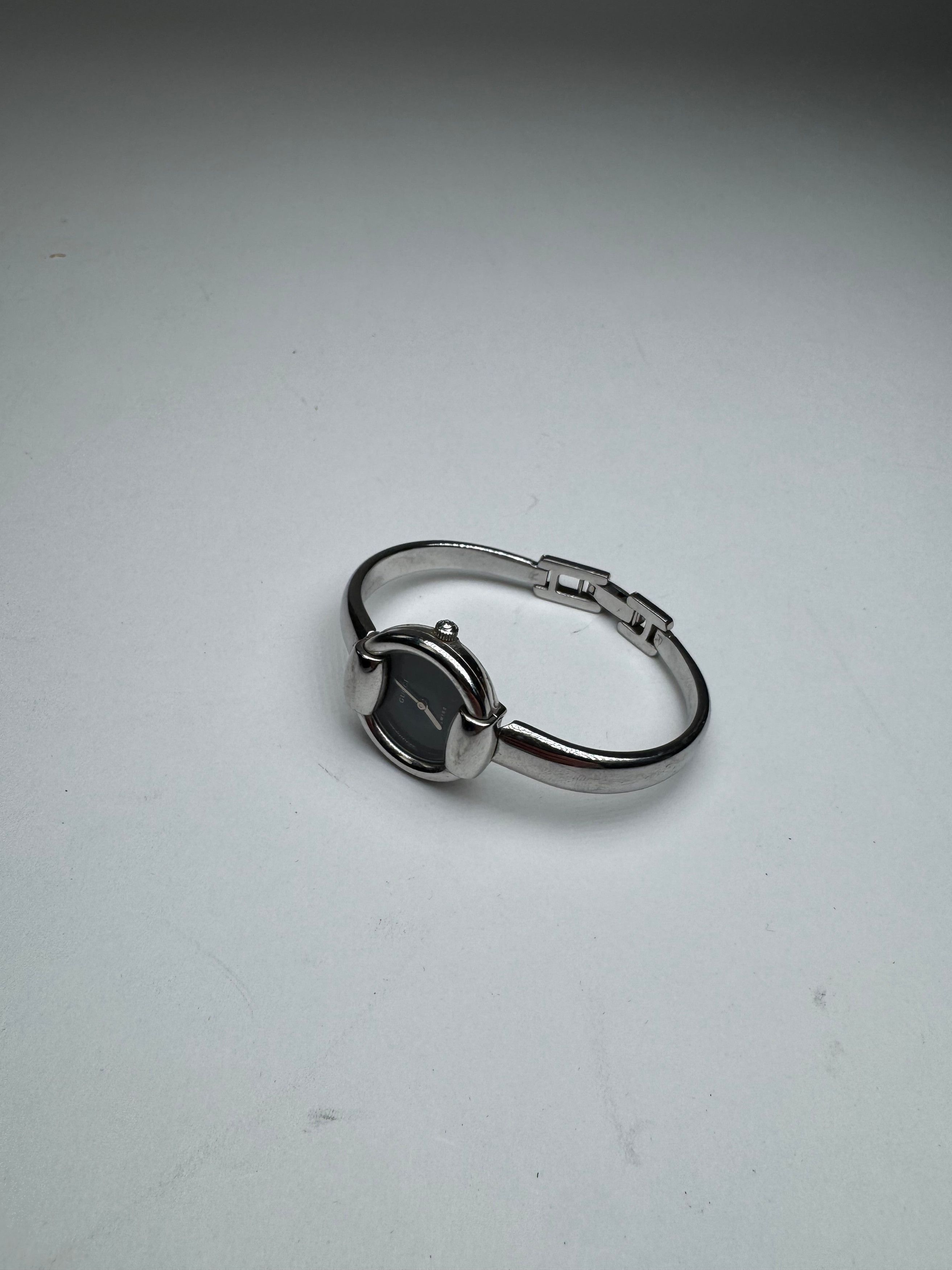Gucci Vintage Horsebit Steel Watch Silver Size ONE SIZE - 1 Thumbnail