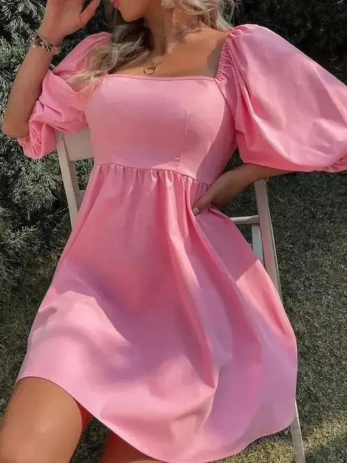 Japanese Brand Dresses Casual High Waist Mini Dress Summer Size L / US 10 / IT 46 - 4 Thumbnail