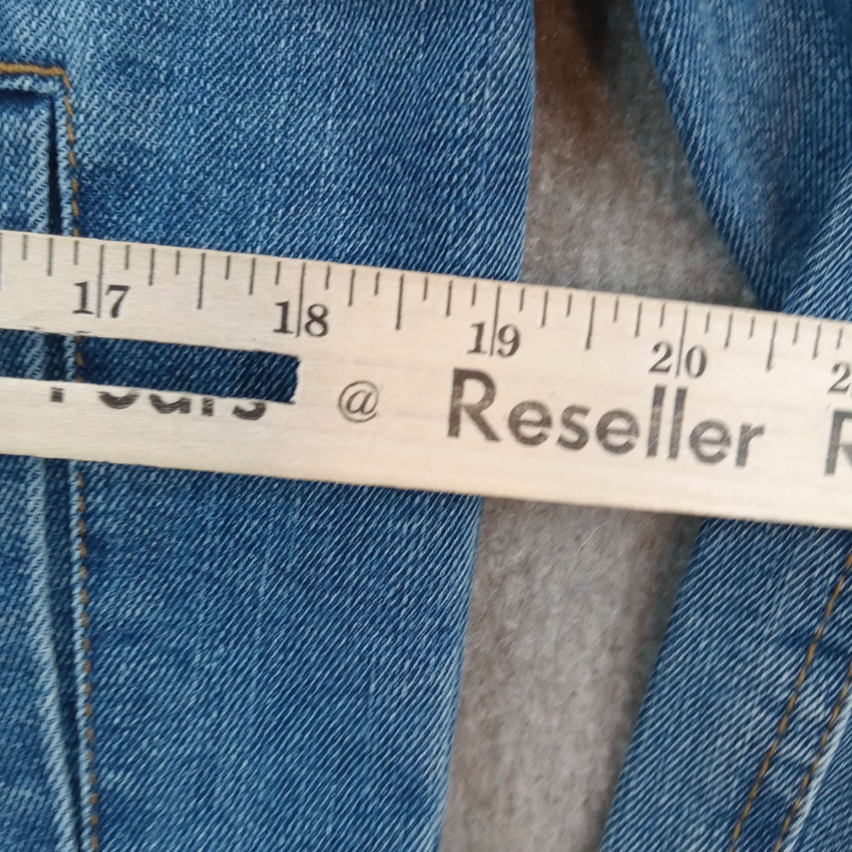 Vintage CI SONO Denim Jacket Womens XL Blue Casual Button Front Cropped Size XL / US 12-14 / IT 48-50 - 4 Thumbnail